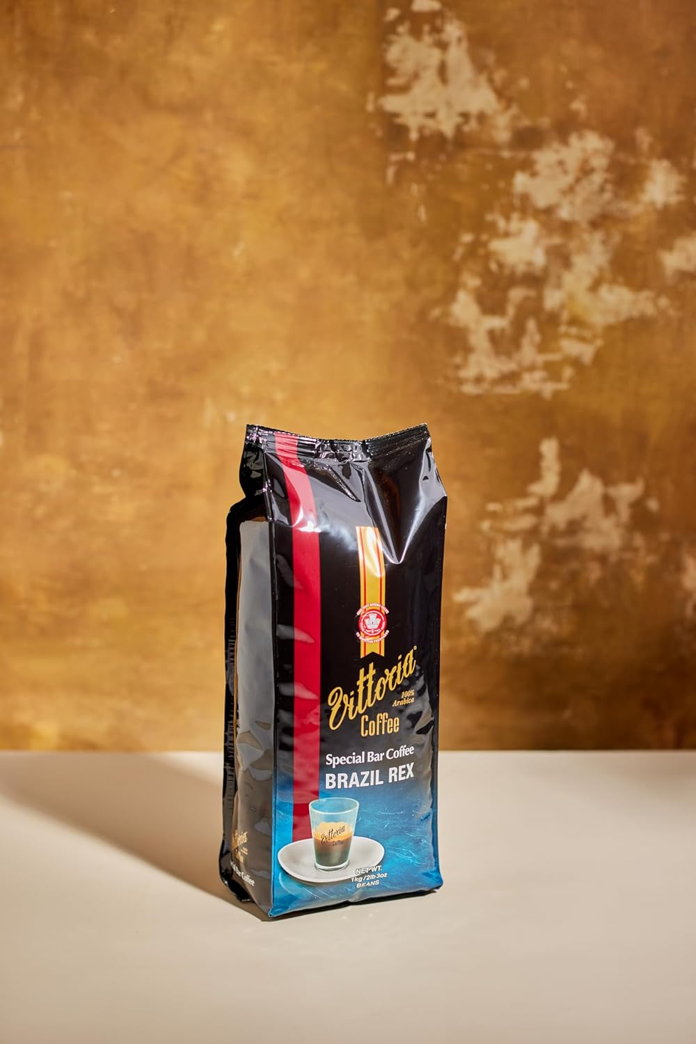 Vittoria Coffee Brazil Rex 100% Arabica Special Bar Coffee Beans. Online Exclusive - 1Kg image number 4