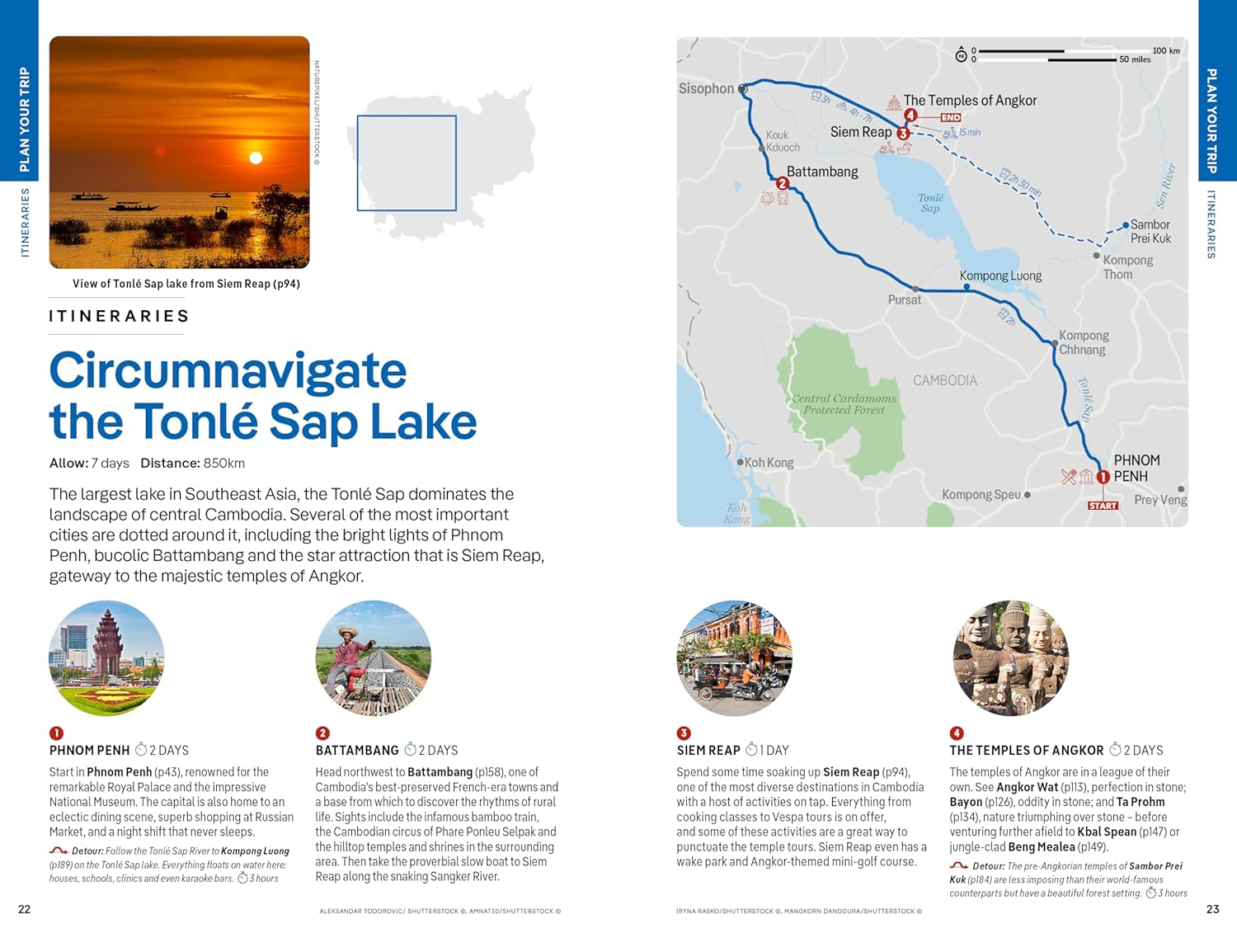Lonely Planet Cambodia: Detailed Itineraries | Travel like a Local | Insider Tips | Covers Phnom Penh, Siem Reap, Angkor Temples, South Coast, Eastern Cambodia, and More image number 5