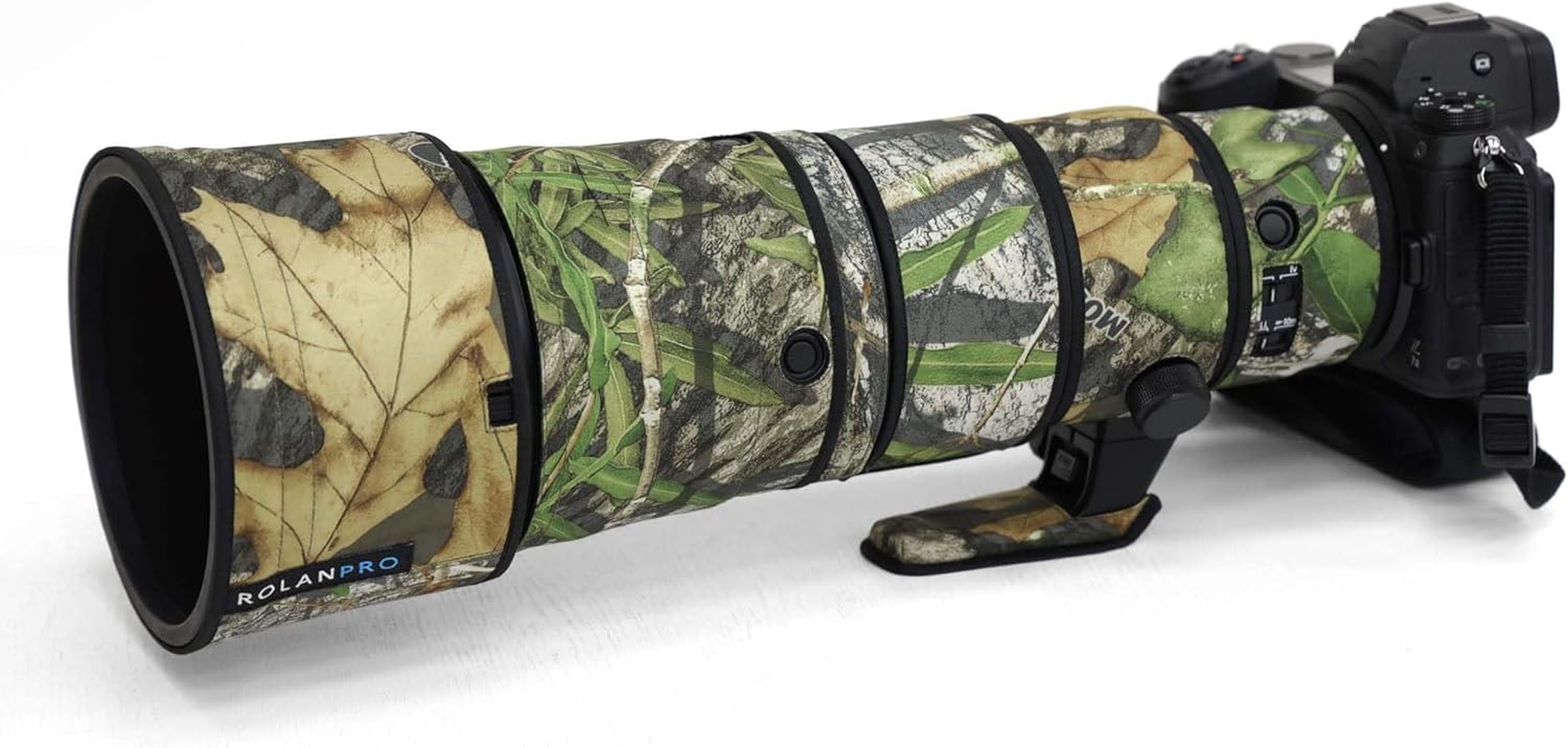 ROLANPRO Waterproof Lens Camouflage Coat for Nikon Z 600Mm F6.3 VR S Rain Cover Lens Protective Sleeve Case Clothing-#39 Reed B Waterproof