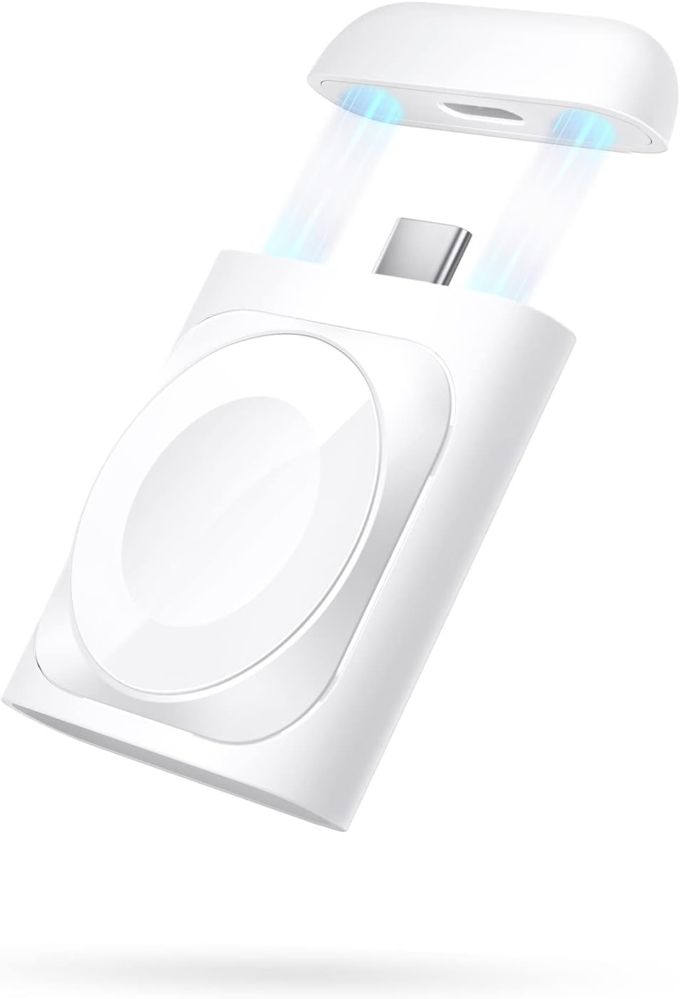 ESR for Apple Watch Charger, Certified Made for Apple Watch, Small and Portable, Magnetic Cover, Fast Magnetic USB-C Charging for Apple Watch Ultra, Series 8/7/6/5/4/3/2/1, and SE