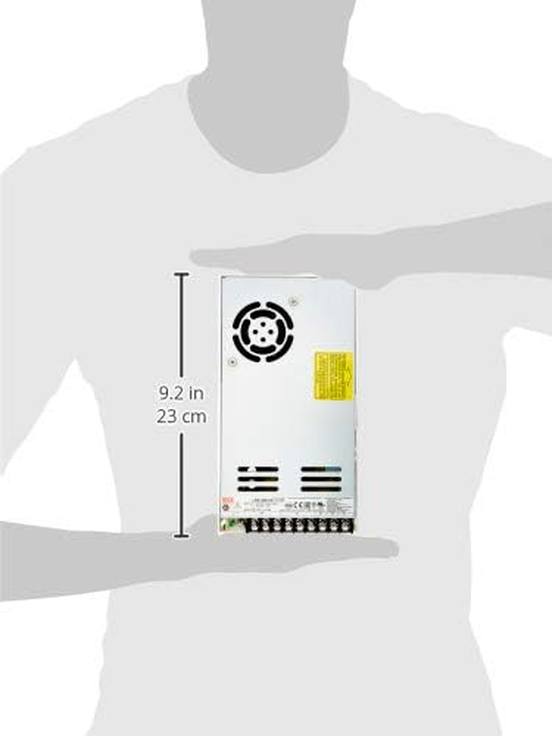Meanwell Biltron Switched Power Supply, Closed Structure, 1 Output, VIN = 180 &ndash; 264 VAC, VDC = 240 &ndash; 370 V, 24 V, 350 W