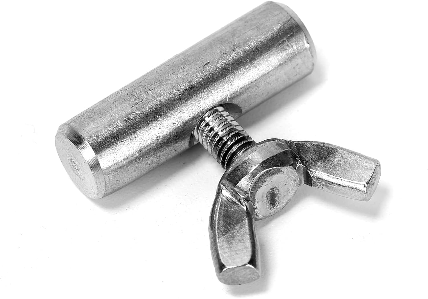 Ruimou 8Pcs Awning Track Stopper, 8Mm Cylindrical Stainless Steel Awning Accessories for Car, RV, Yacht, Outdoor Awning Track(8X25Mm)