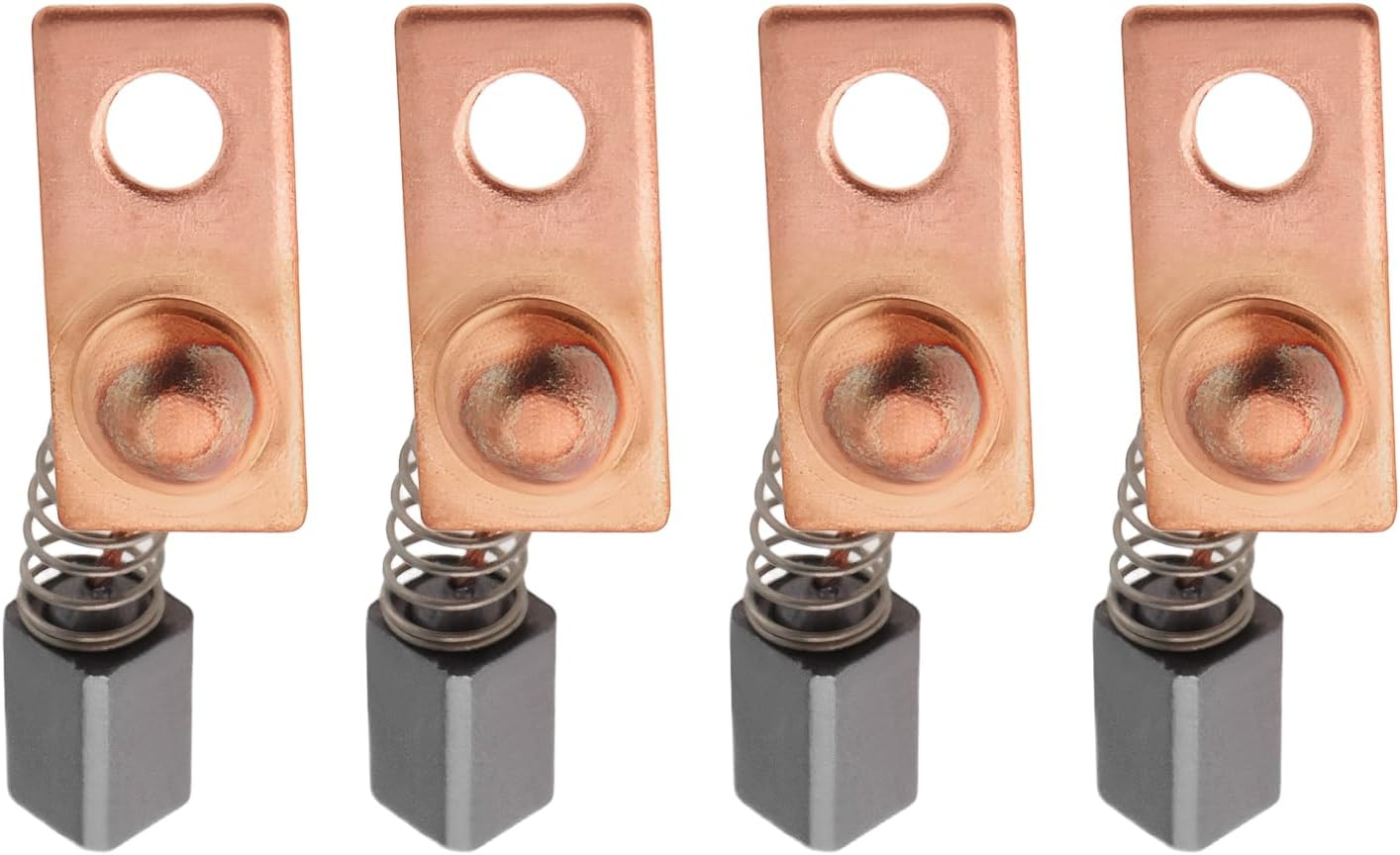 SG Store 4Pcs Carbon Brush 4X3X3Mm Compatible with Marathon Nail Drill Electric Manicure Machine image number 4