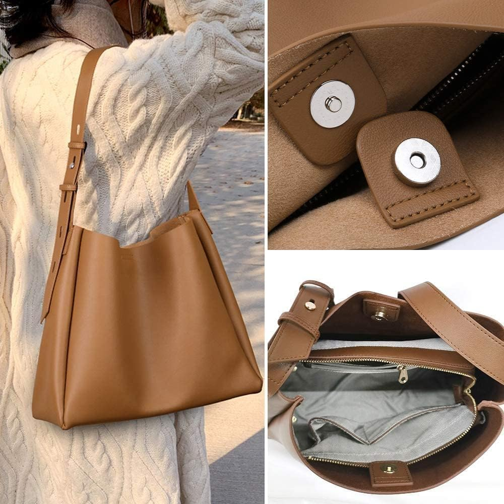 40 Pcs Magnetic Buttons Snap Clasps, 14Mm Metal Sewing Clasps Snaps for Clothes, Bags, Leather, Sewing DIY Craft (Silver and Gold) image number 1