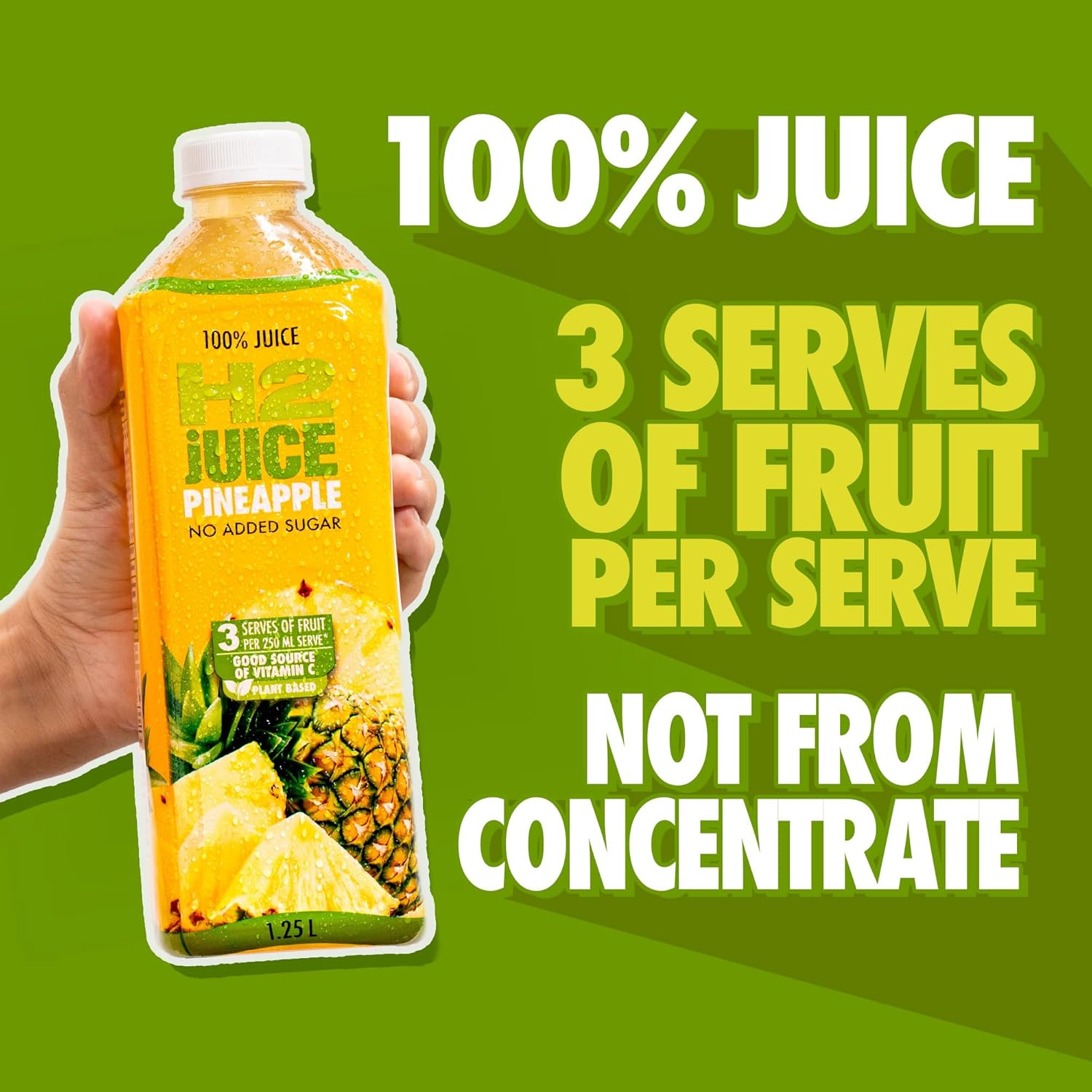 H2Juice Pineapple, 1.25L X 6 image number 5