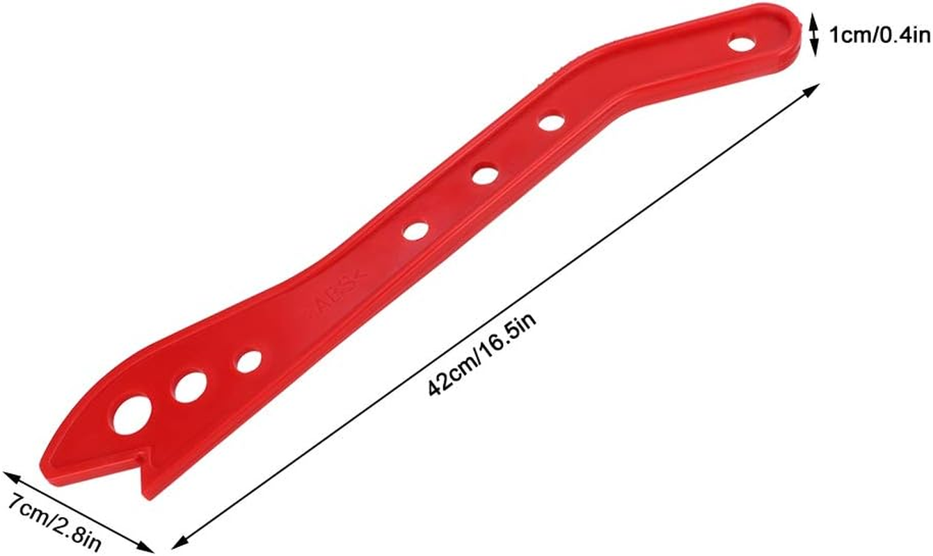 MUNEFE Red Wood Saw Push Stick, Table Saw Push Sticks, Safety Push Stick for Carpentry Table Working Blade Router image number 6
