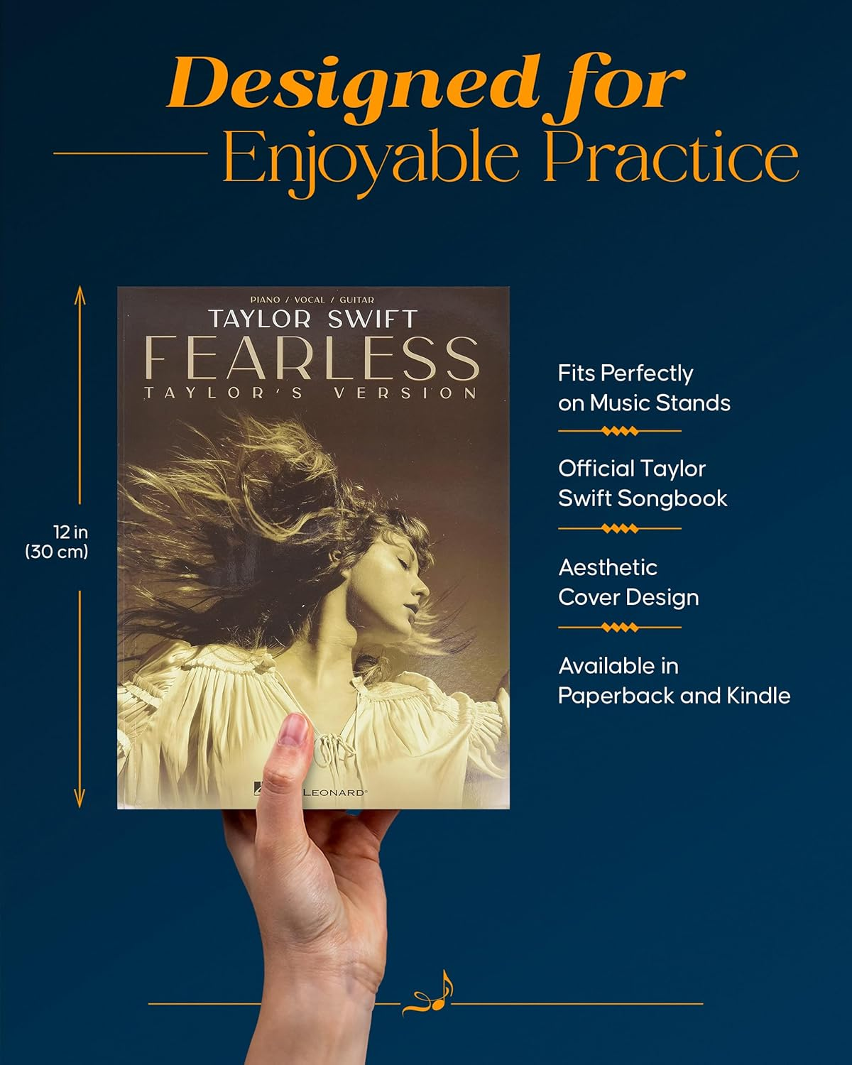 Hal Leonard Taylor Swift Fearless Songbook (Taylor'S Version) image number 1
