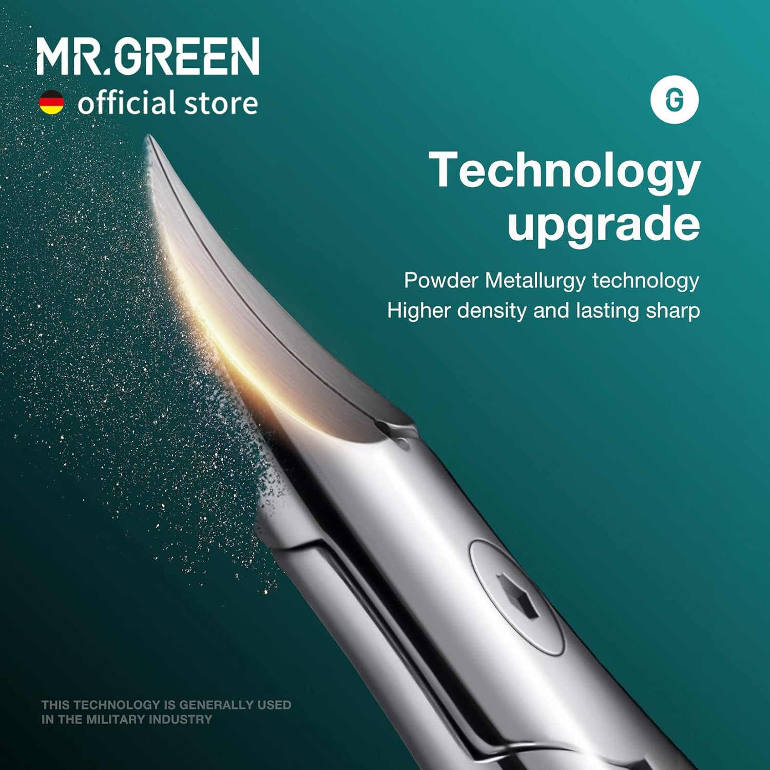 MR.GREEN Toenail Clippers Stainless Steel Ingrown Nail Cutter Thick and Hard Nails Pedicure Manicure Tools (Orange+Nail Remover) image number 6