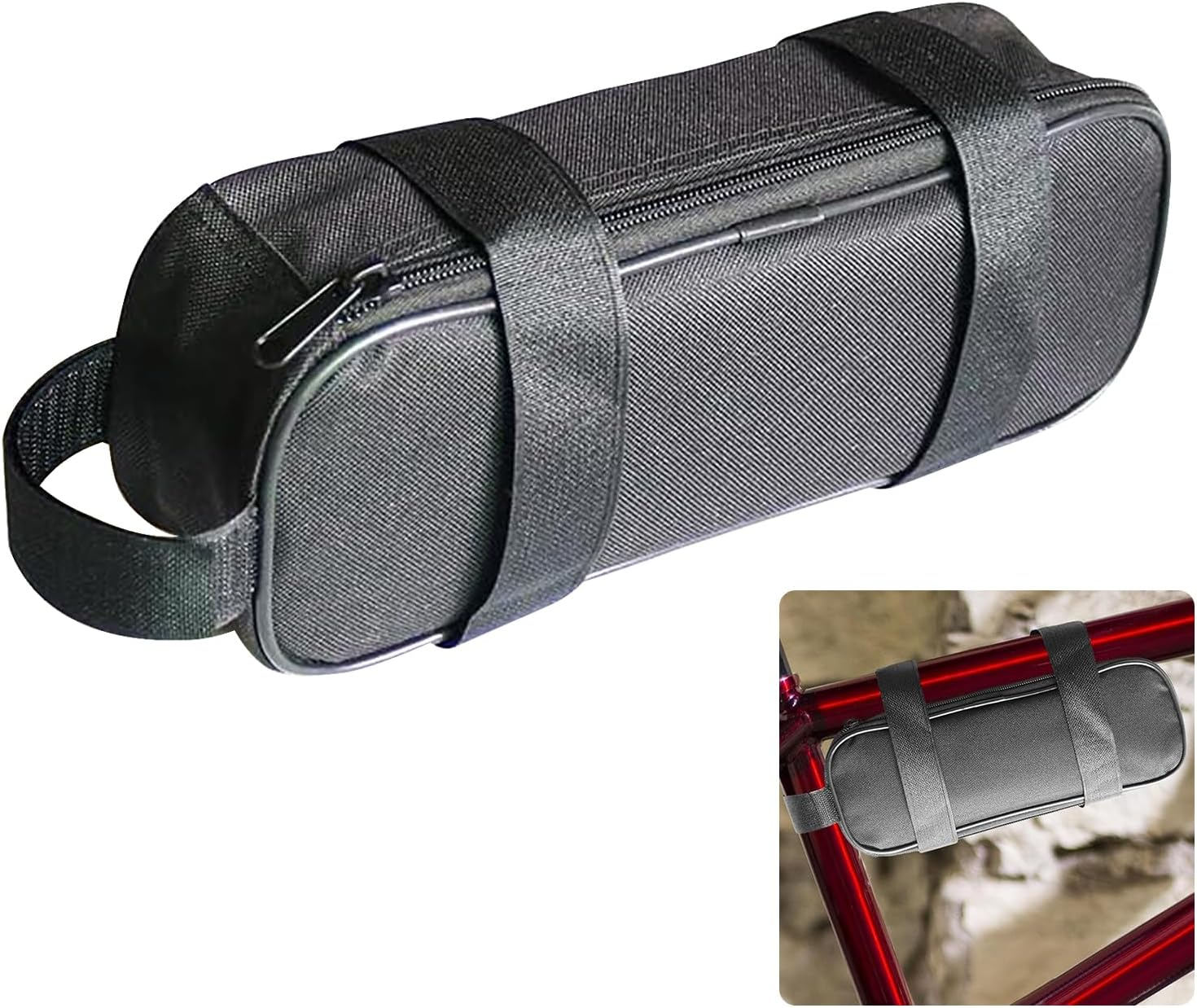 Waterproof Electric Bike Controller Bag, Hard Shell E-Bike Storage Bag with Adjustable Straps, Durable Waterproof Case for Battery & Controller &ndash; Fits Most E-Bikes and Scooters image number 2