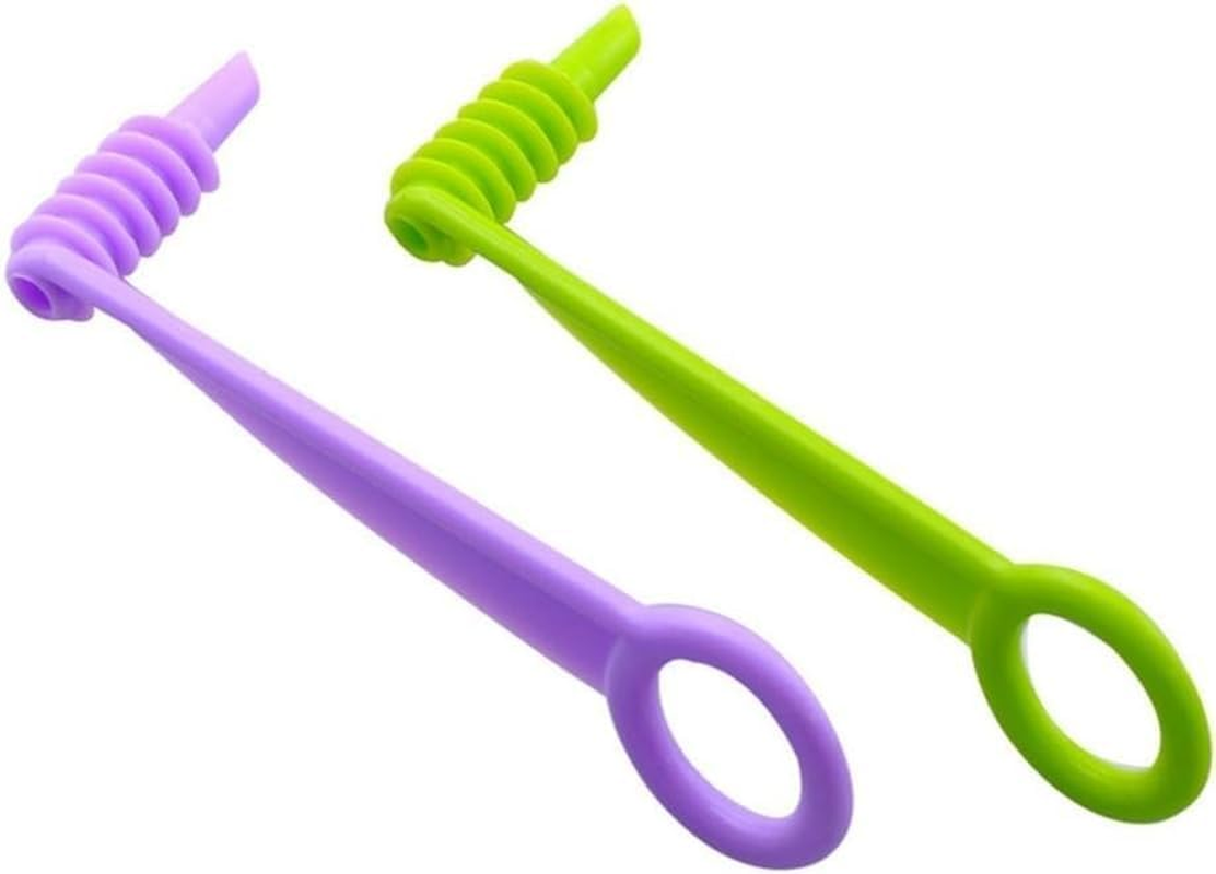 1Pc Green Spiral Slicer Blade Hand Slicer Cutter Potato Cucumber Vegetables Spiral Knife Kitchen Accessories Tool,Manual Spirals Screw Slicers Peelers Kitchen and Dining,Graters,Peelers and Slicers image number 1