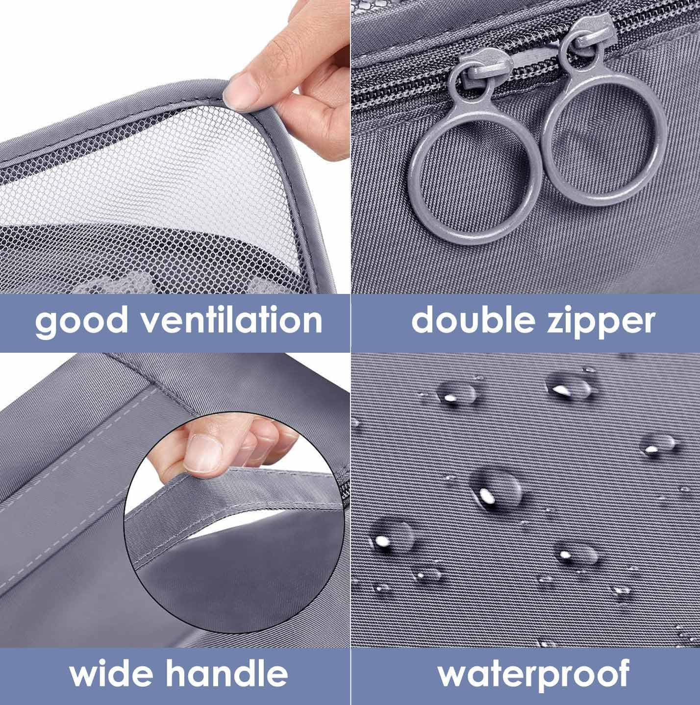 Travel Packing Cubes Set,9 Set Packing Cubes Luggage Packing Organizers for Travel Accessories image number 2