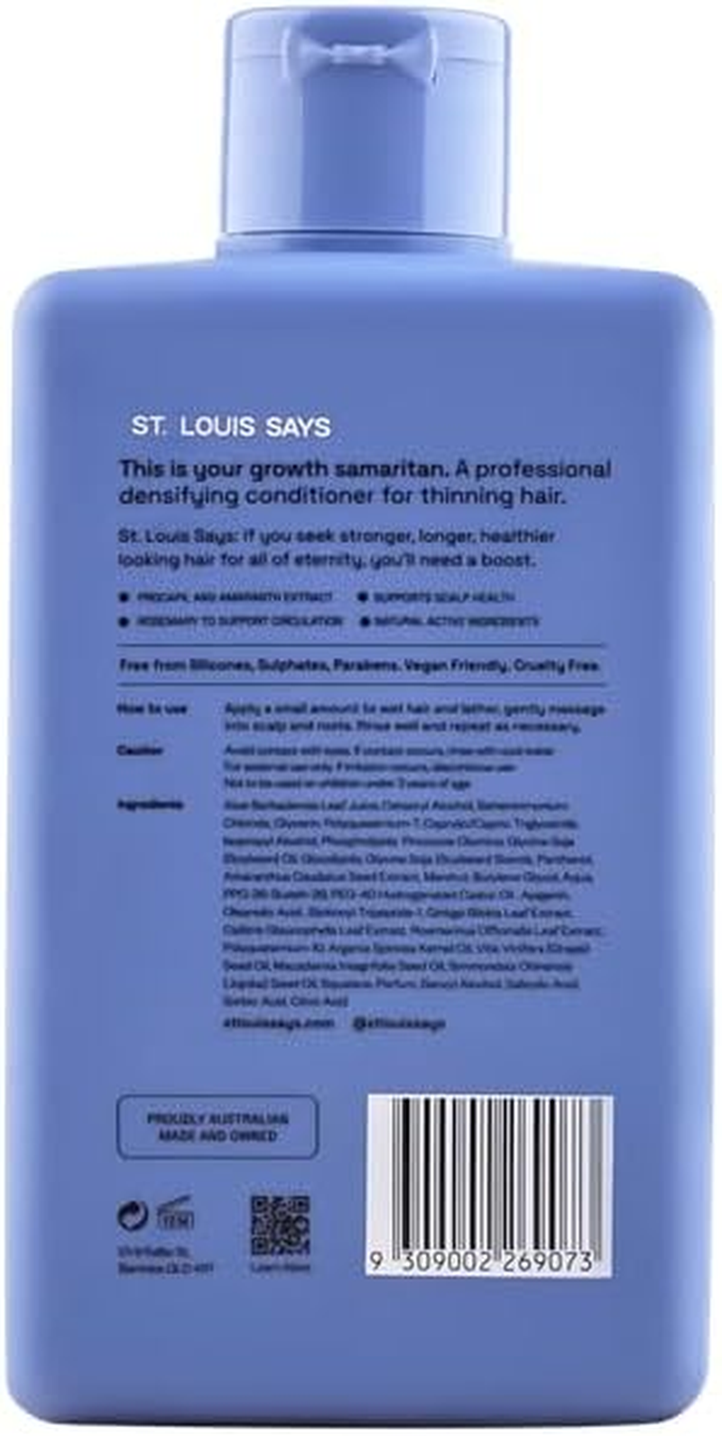 Eternal Boost Advance Stimulating Conditioner &ndash; Hair Thickening & Growth Conditioner for Thinning Hair &ndash; Strengthens, Volumizes & Prevents Hair Loss &ndash; Infused with Procapil, Rosemary & Amaranth Extract image number 4