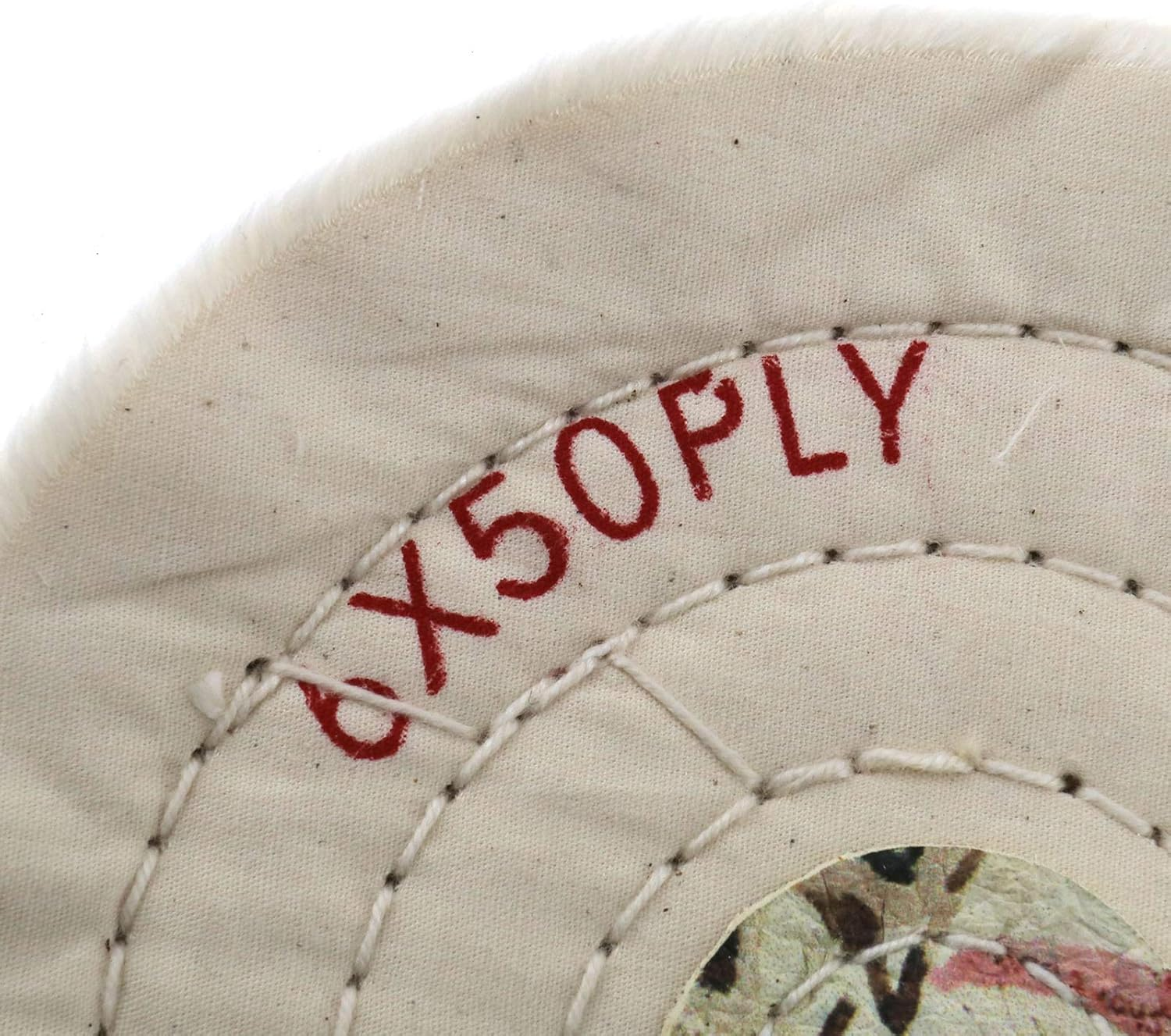 SING F LTD Spiral Stitched Cotton Buffing Polishing Wheel for 150Mm 6" Bench Grinder Craft image number 4