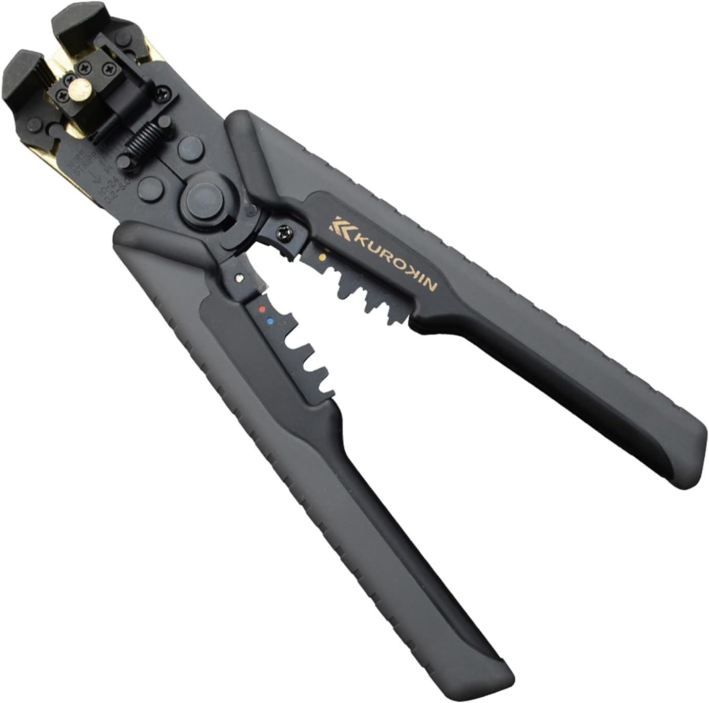 Fujiya PP717A-220-BG Auto Multi Stripper Black Gold image number 2