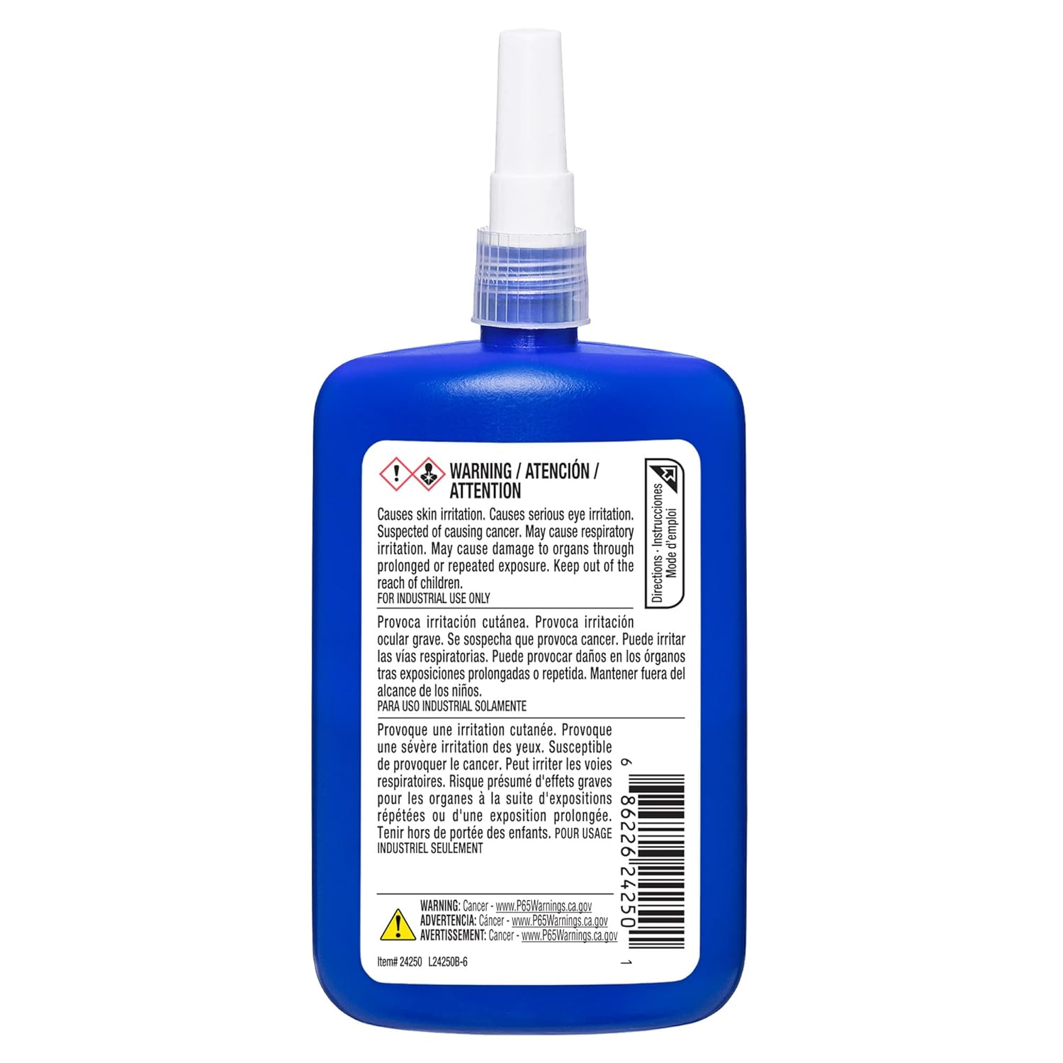 Permatex Medium Strength Threadlocker, Blue, 50 Ml image number 2