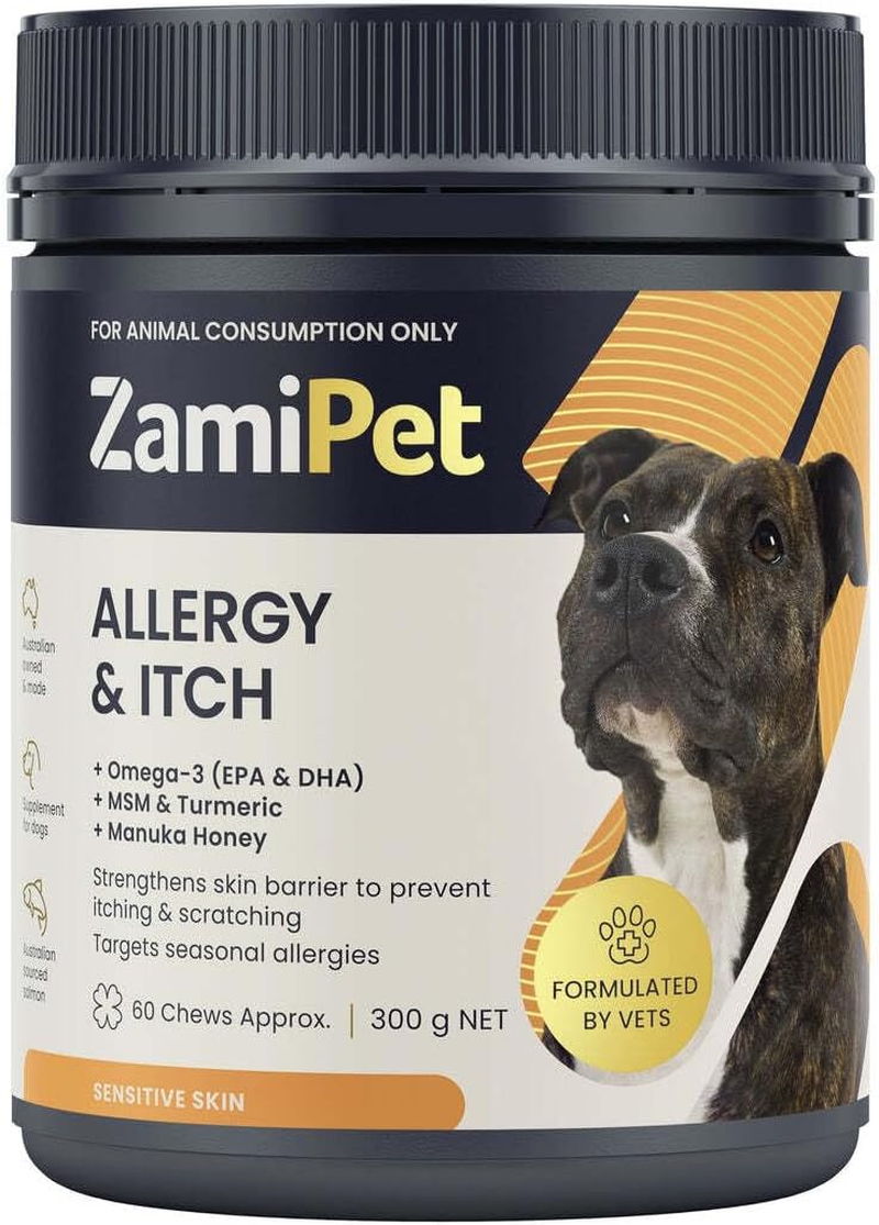 Zamipet Skin, Coat & Nails 60 Chews for Dogs 300 G image number 4
