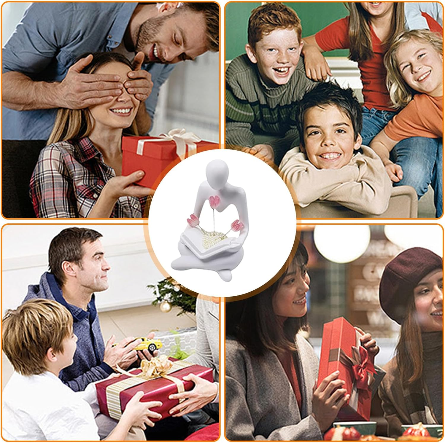 Bookcase Decoration, Book Lamp Tulips with LED, Tulip Night Light, Abstract Thinker, Books Decoration, Bookshelf Lamps, Decoration Aesthetic Bookshelves, Flower Lamp for Book Friends, Friends image number 2