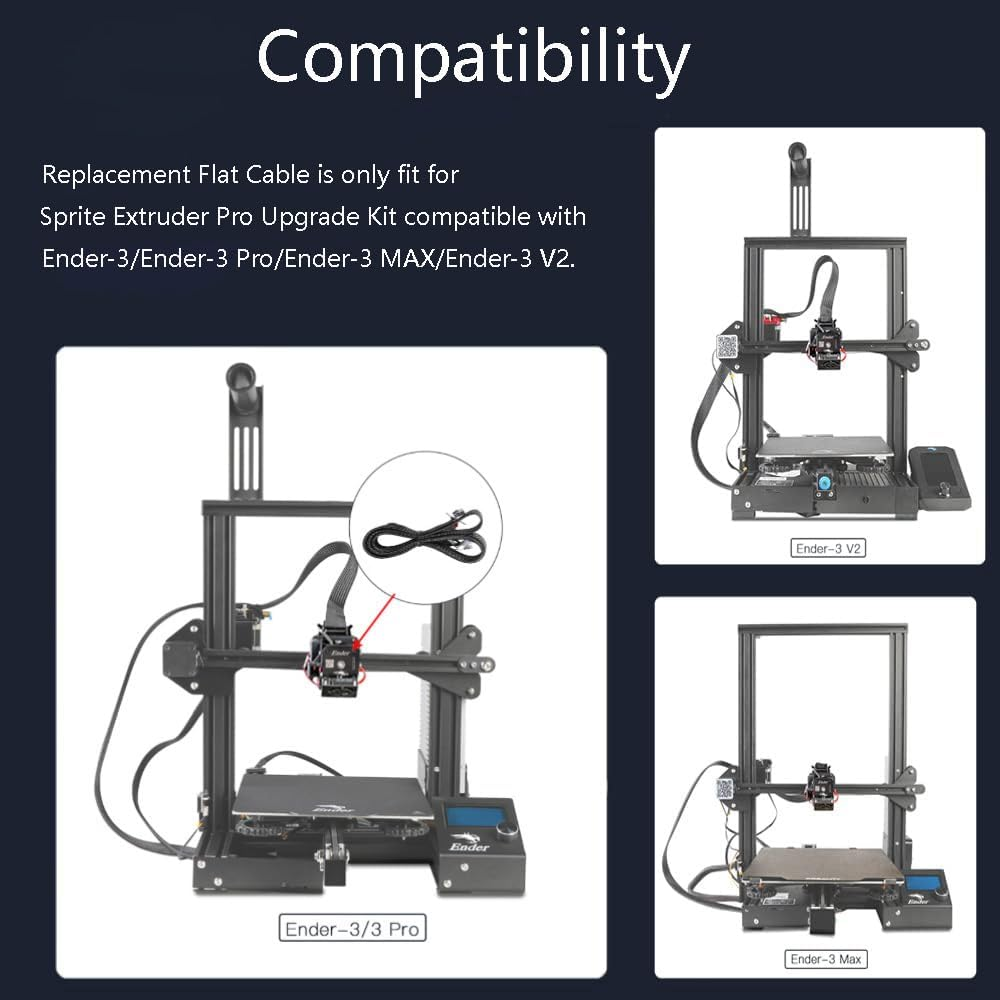 Official Sprite Extruder Pro Upgrade Kit Replacement Flat Cable for Ender-3/Ender-3 Pro/Ender-3 Max/Ender-3 V2 image number 1