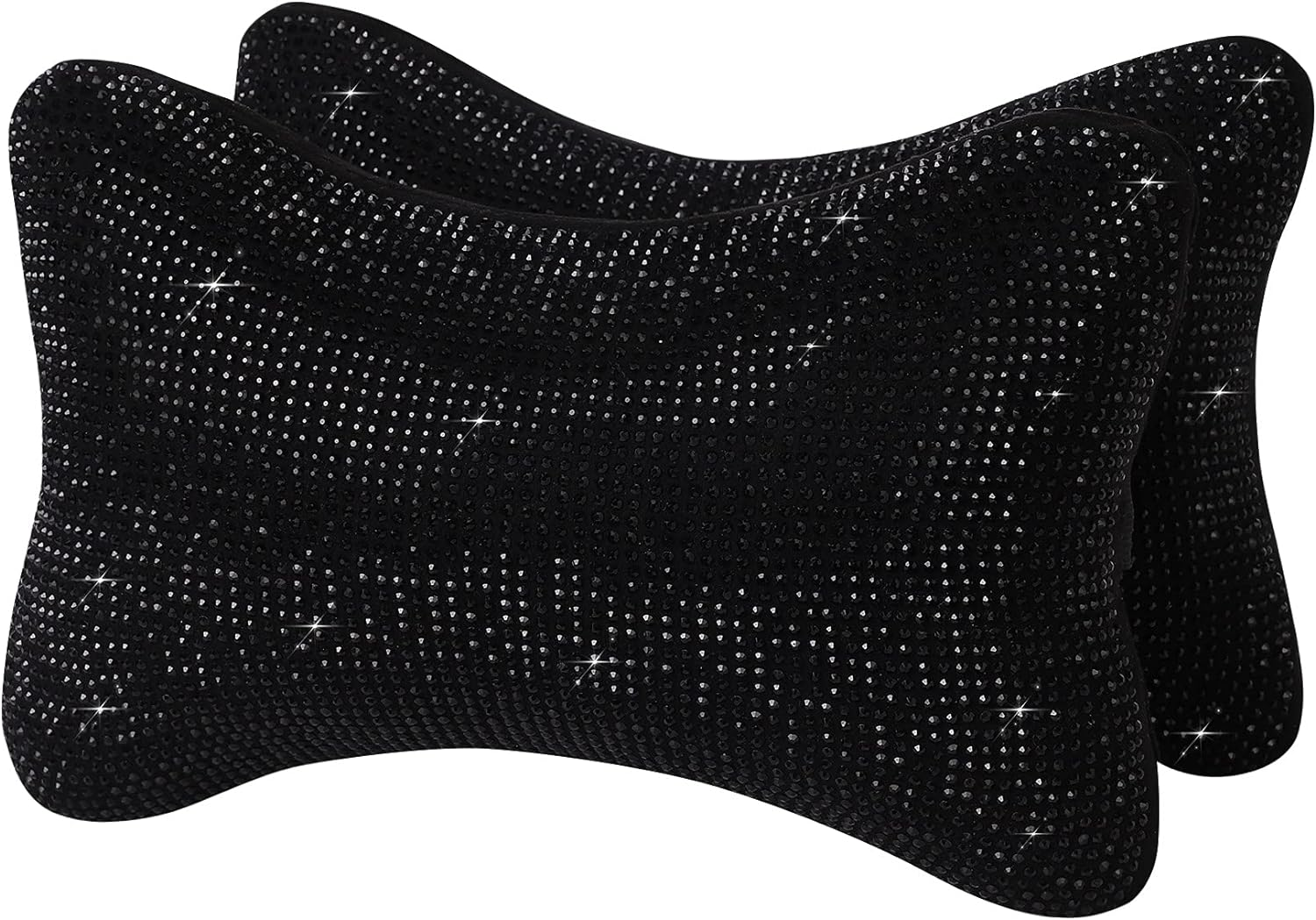 2Pcs Car Neck Pillow for Driver, Auto Seat Headrest Cushion Driving Relax Necksupport