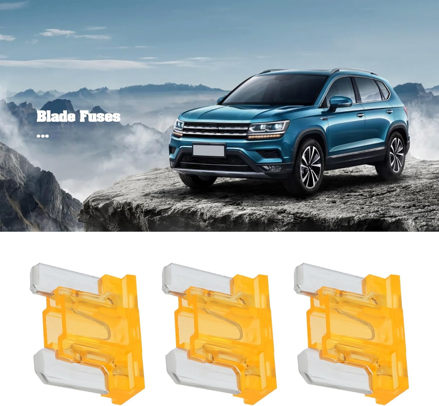 Ecsing 120Pcs 32V Automotive APS ATT Low Profile Mini Blade Fuses 5A 7.5A 10A 15A 20A 30A Suitable for Car SUV Trucks Boats Motorcycles