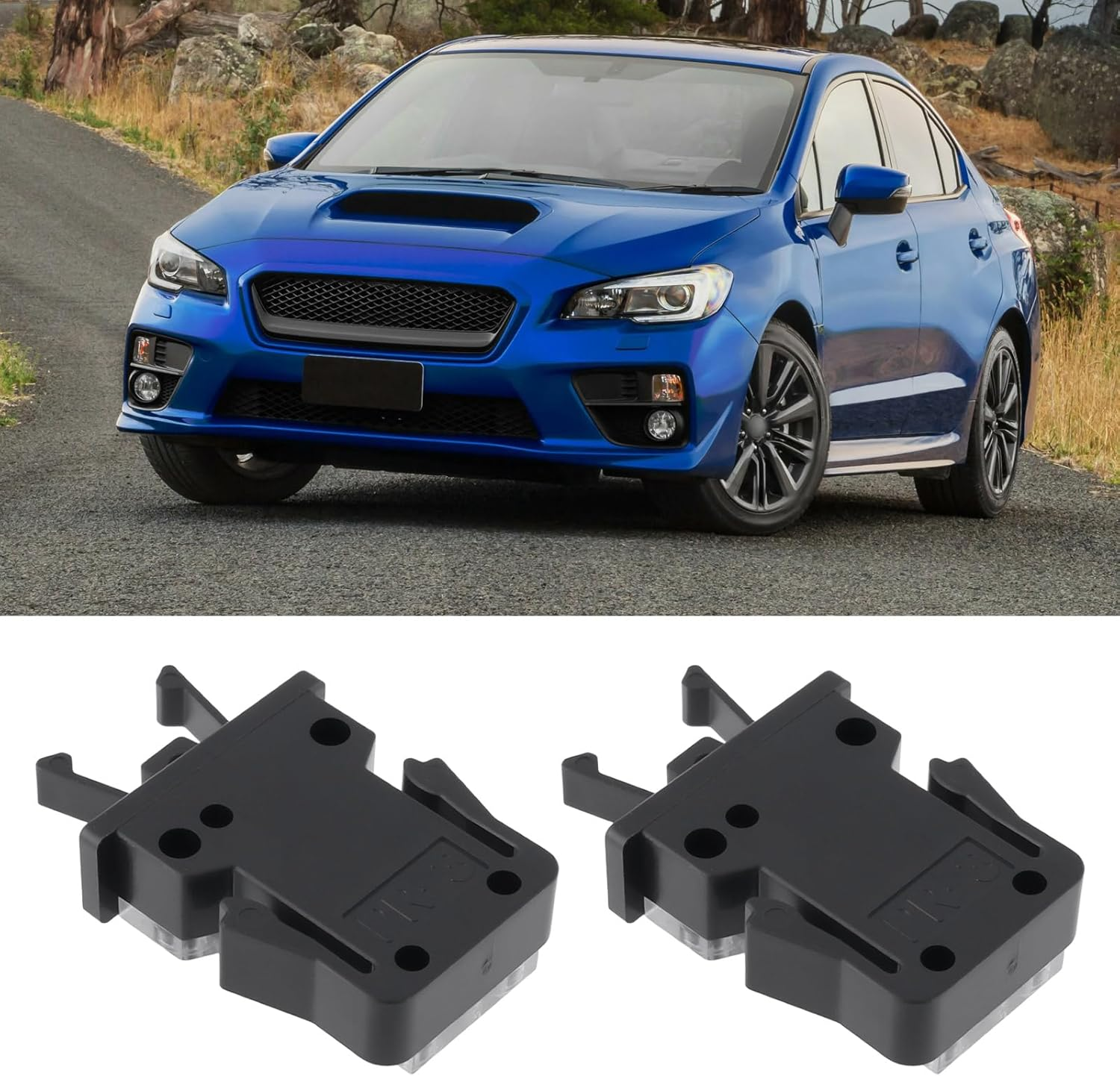 2Pcs Car over Head Console Box Lock 92184AJ020 11A4829CP Compatible with Subaru 2009-2014 image number 1