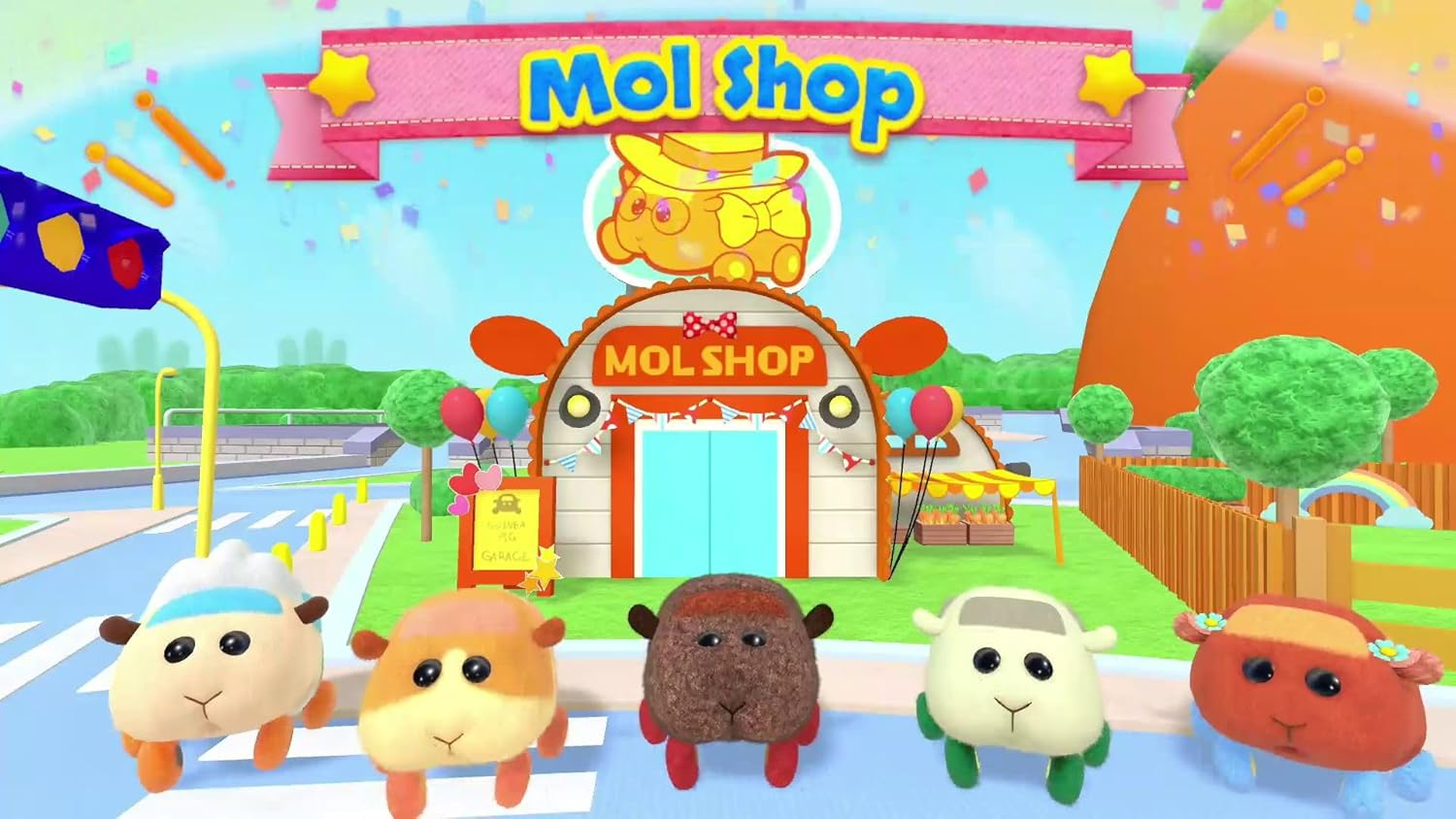 Nighthawk Interactive PUI PUI Molcar Let'S! Molcar Party! Nintendo Switch Game