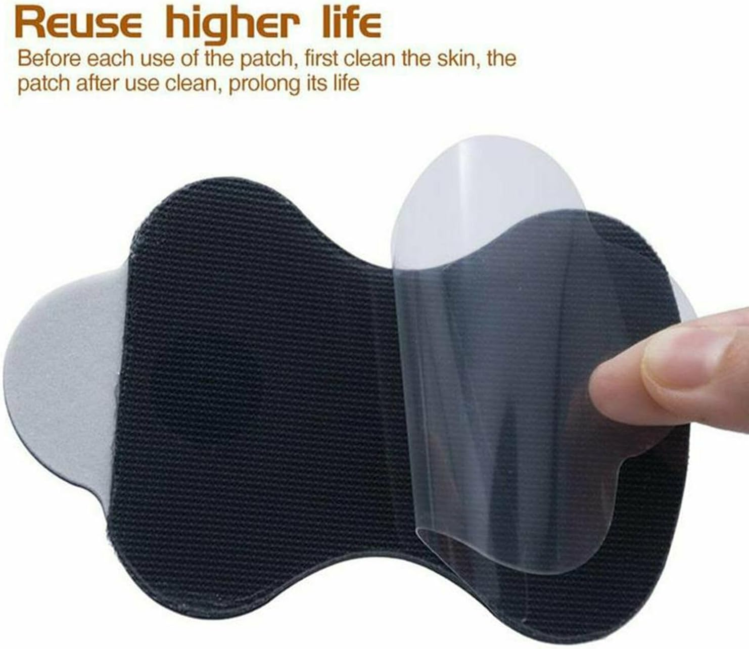 12PCS TENS Pad Compatible with Omron TENS Unit Replacement Pads Long Life Electrode Pads image number 3