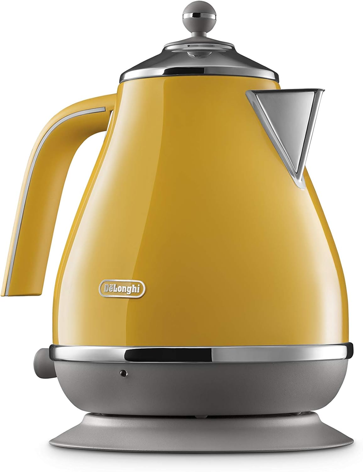 De'Longhi Icona Capitals Electric Kettle KBOC2001W, 1.7L Capacity, 360-Degree Swivel Base, Cord Storage, White image number 6