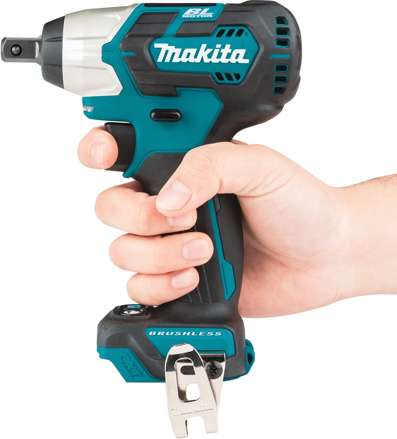 Makita Skin 12V Max Brushless Impact Wrench, 1/2-Inch image number 5