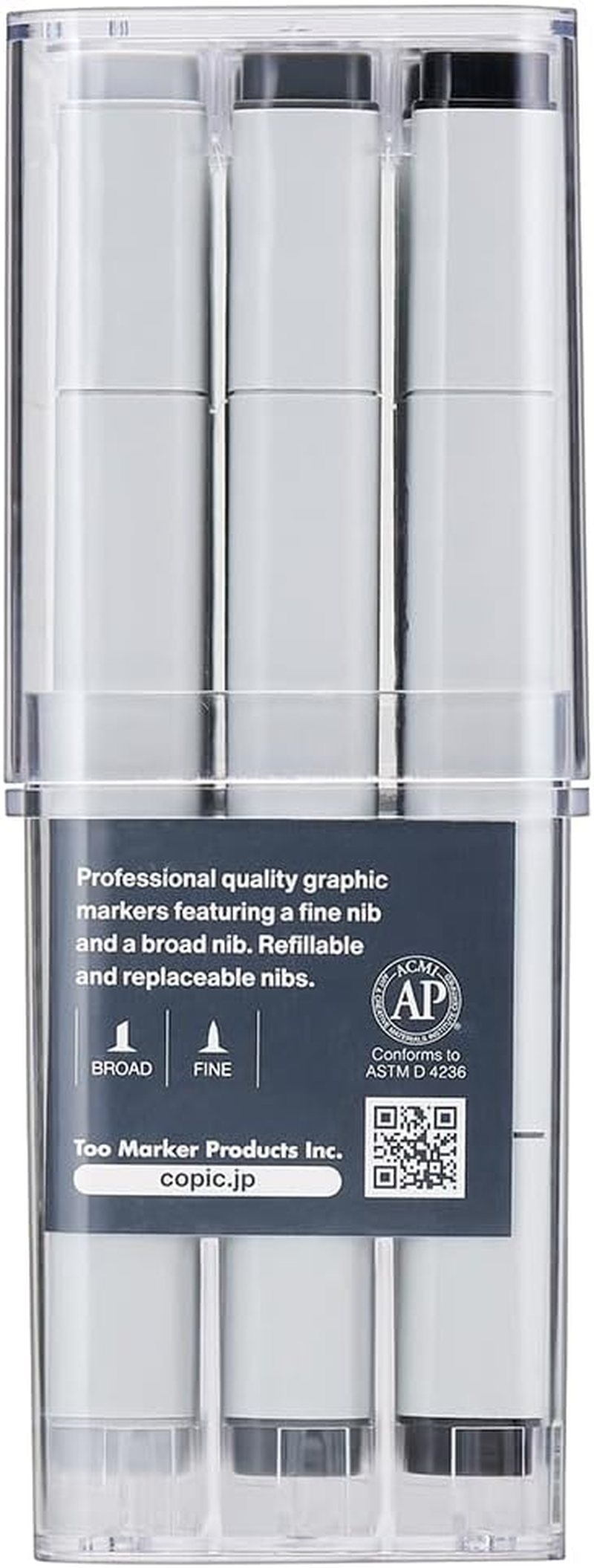 Copic : Marker Set : Neutral Grey : Set of 12 image number 5