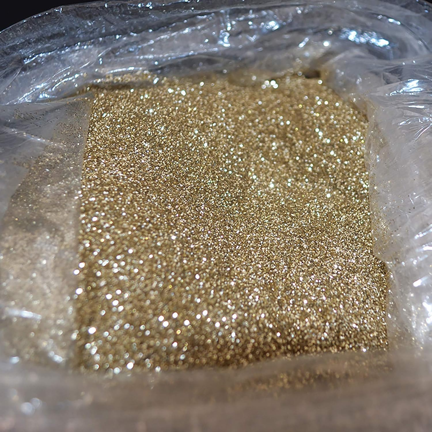 1 Pc Bounty Gold Leaf Flakes for DIY Crafts Arts Nail Sticker Gilding Painting Magic Gold Fairy Nail Powders image number 3