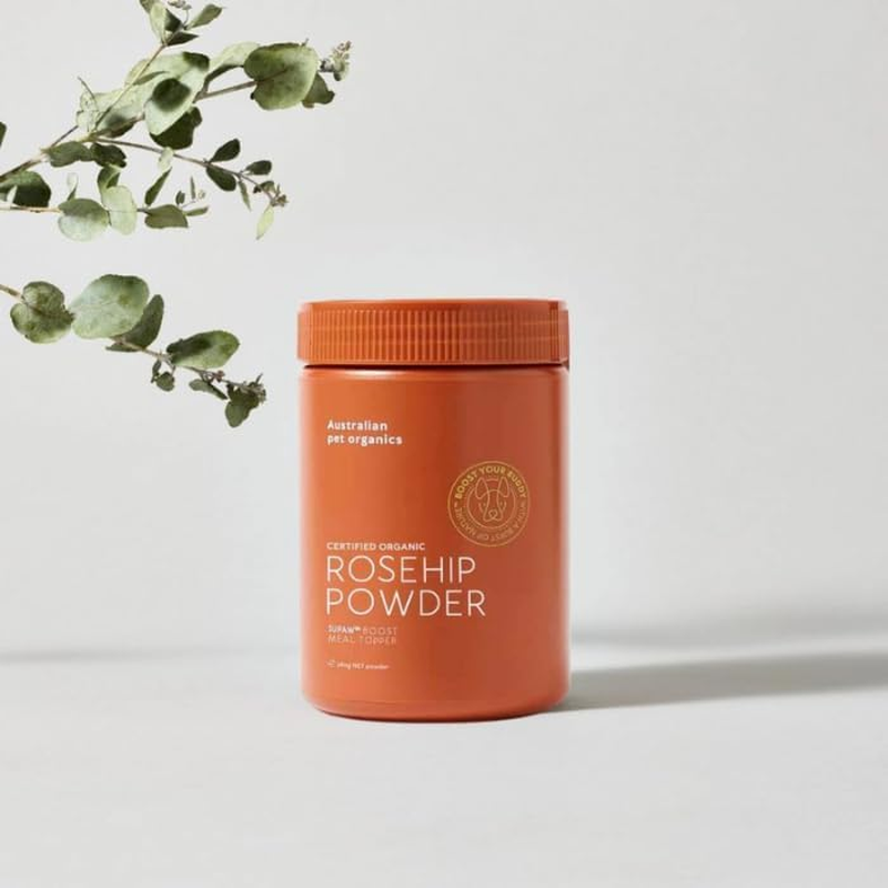 SUPAW&trade; by Australian Pet Organics Certified Organic Rosehip Powdered Dog Supplement 280G image number 1