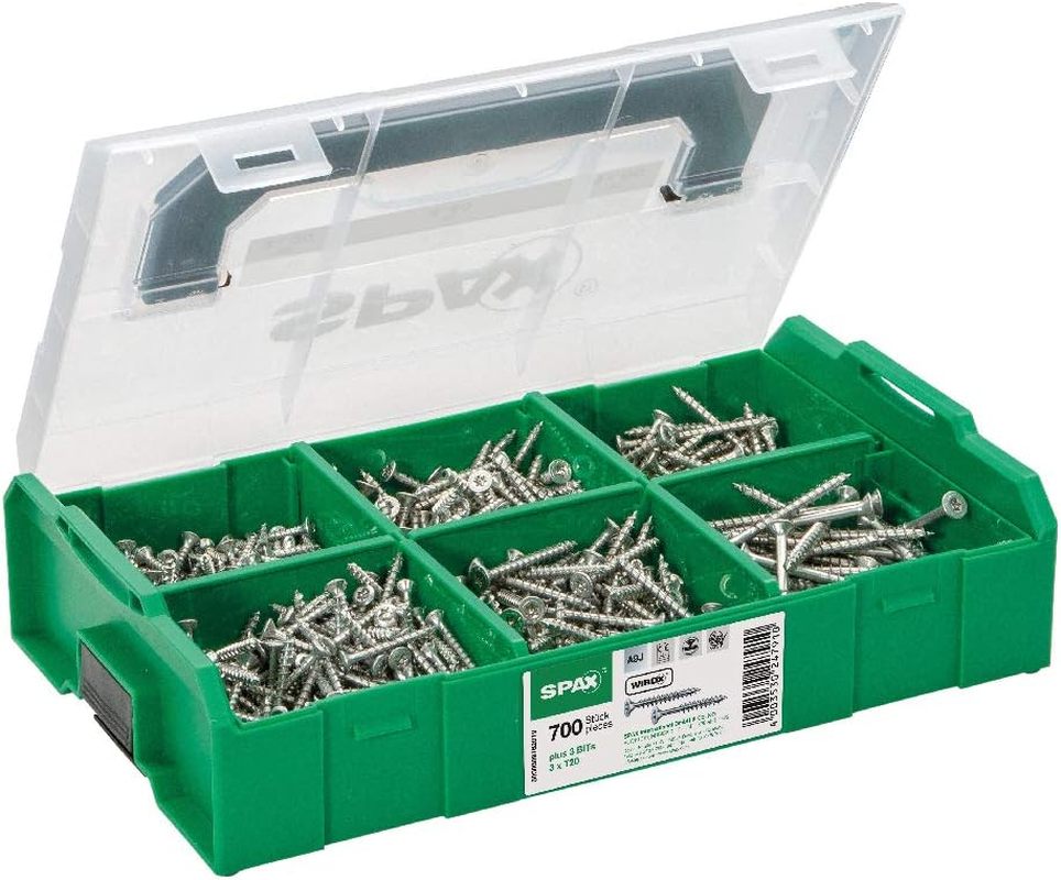 Spax Tool Case, L-BOXX, Wirox A3J, Countersunk Head T-Star Plus, 5000009162019 image number 2