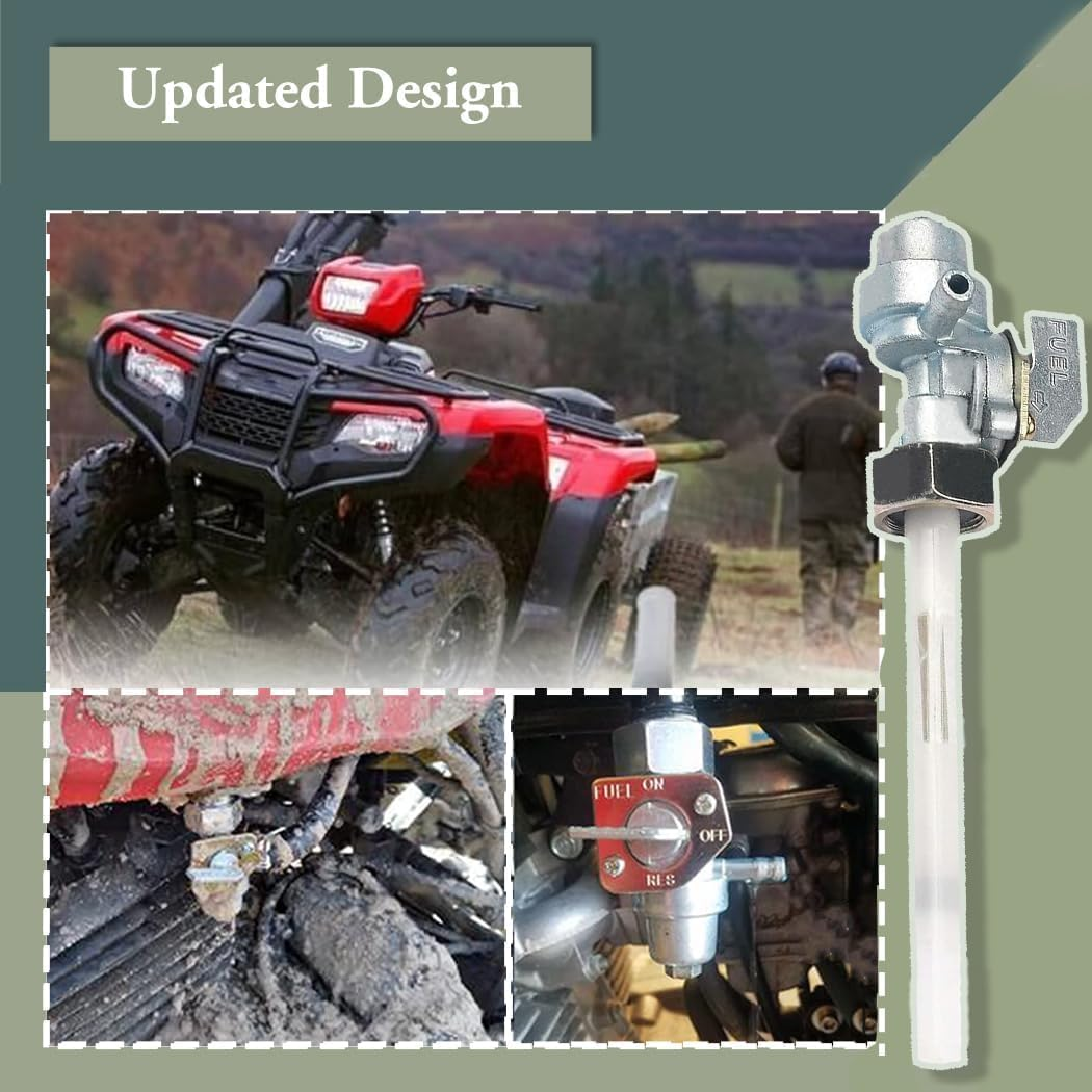 Fuel Tank Switch Valve Petcock Honda TRX 300 TRX300 TRX300FW Fourtrax 1988-2000 image number 5
