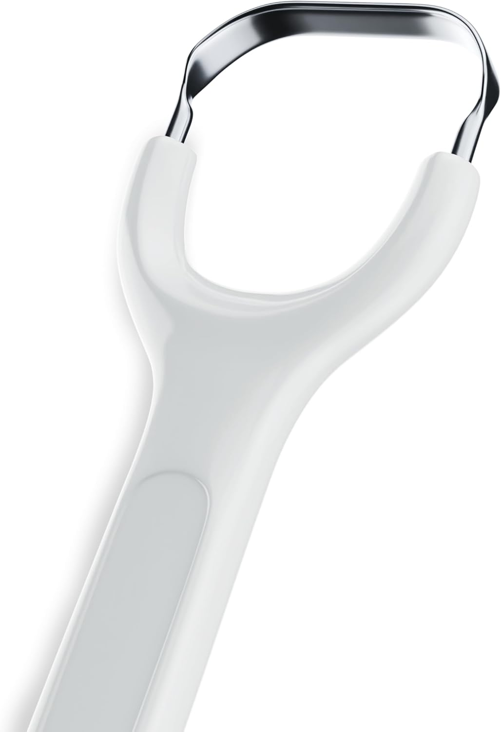 Venneir&reg; Tongue Scraper with Travel Case, Oral Glide Pro&ndash;Bad Breath Treatment, Medical-Grade Stainless Steel&ndash; for Adults & Kids. 100% Rustproof, Sleek & Effective Design (Slate White) - Pink Frost image number 3