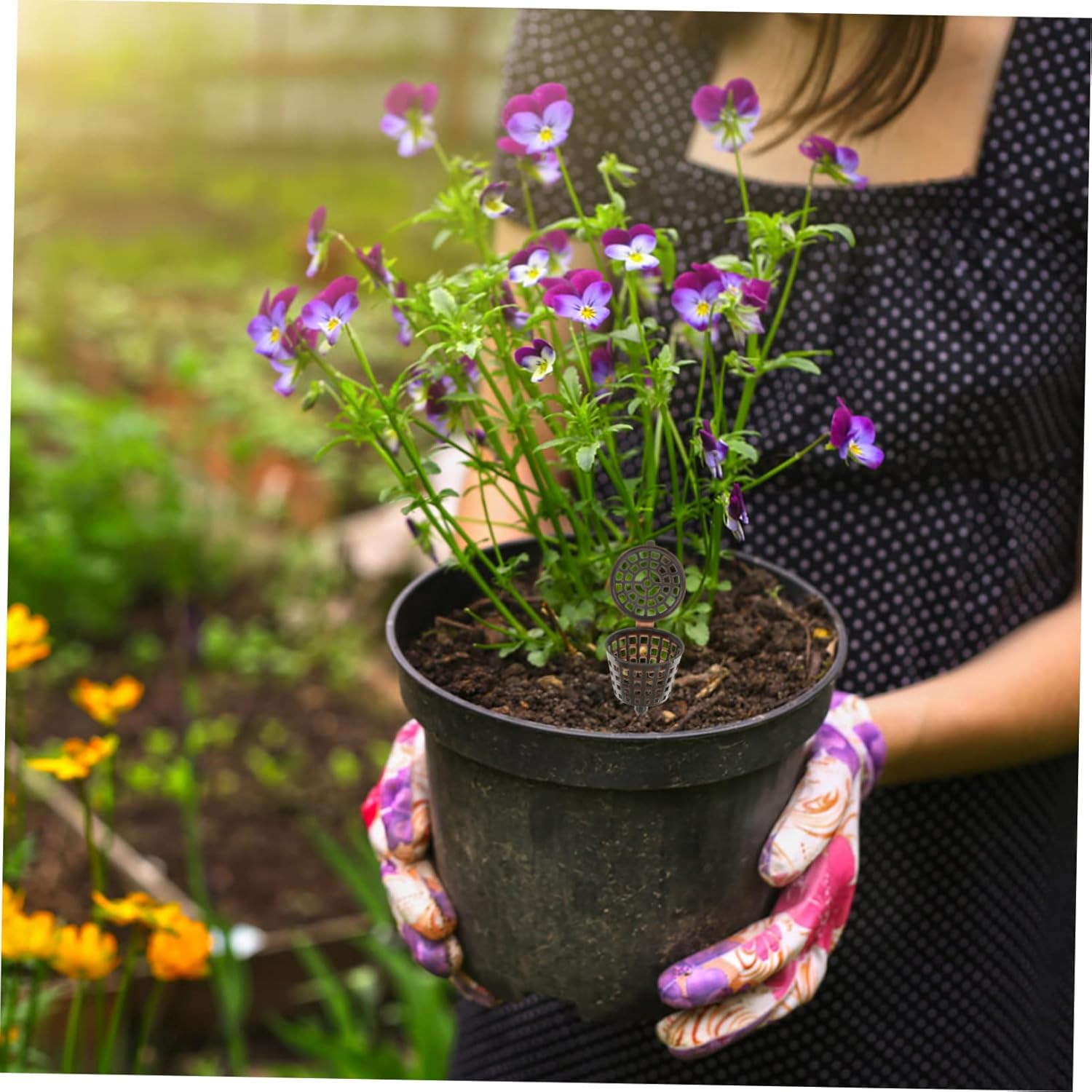 20Pcs Planting Fertilizers Baskets Fertilizer Cover Box Gardening Supplies for Management image number 2