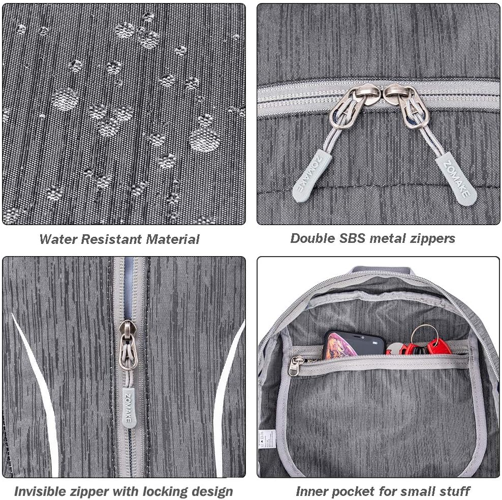 ZOMAKE Foldable Backpack 25L - Lightweight Folding Backpacks Packable Hiking Daypack for Travel Hiking Outdoor Camping image number 3