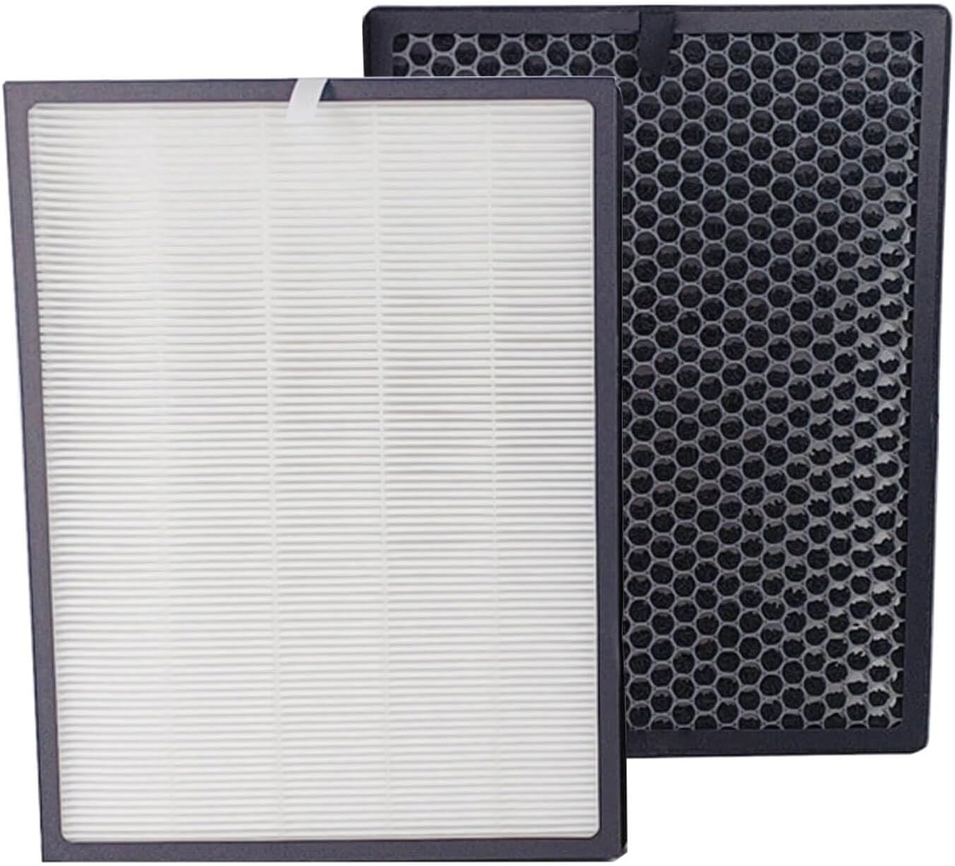 Sparesbarn FY1413 FY1410 HEPA Carbon Filter Compatible for Philips 1000 Series AC1214 AC1215 AC1217 AC2729 Air Purifier Filter FY1413/40 FY1410/40 image number 1