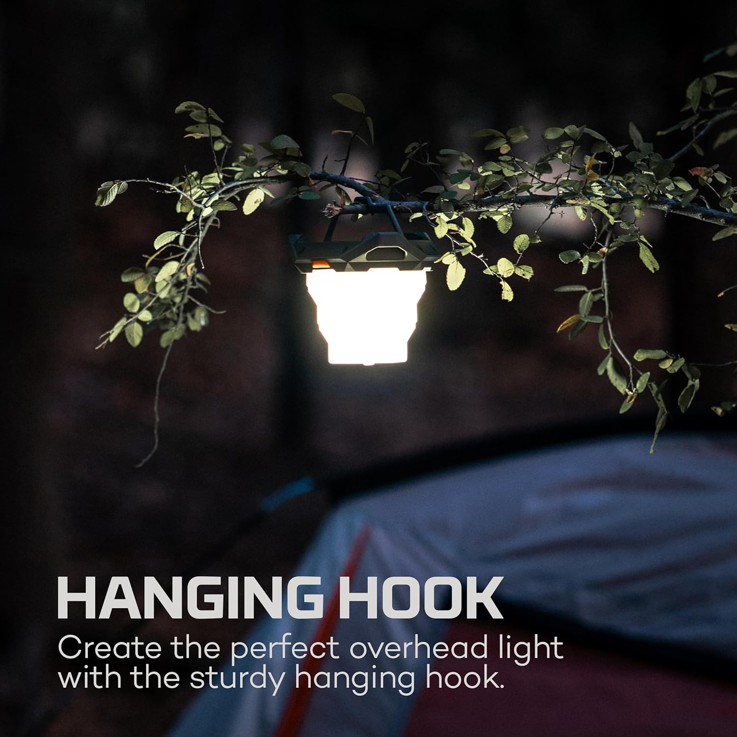 NEBO Galileo 500 Air Collapsible Lantern, 6 Light Modes, Durable, Powerful Lantern with Hanging Hook for Camping and Outdoor Use image number 6