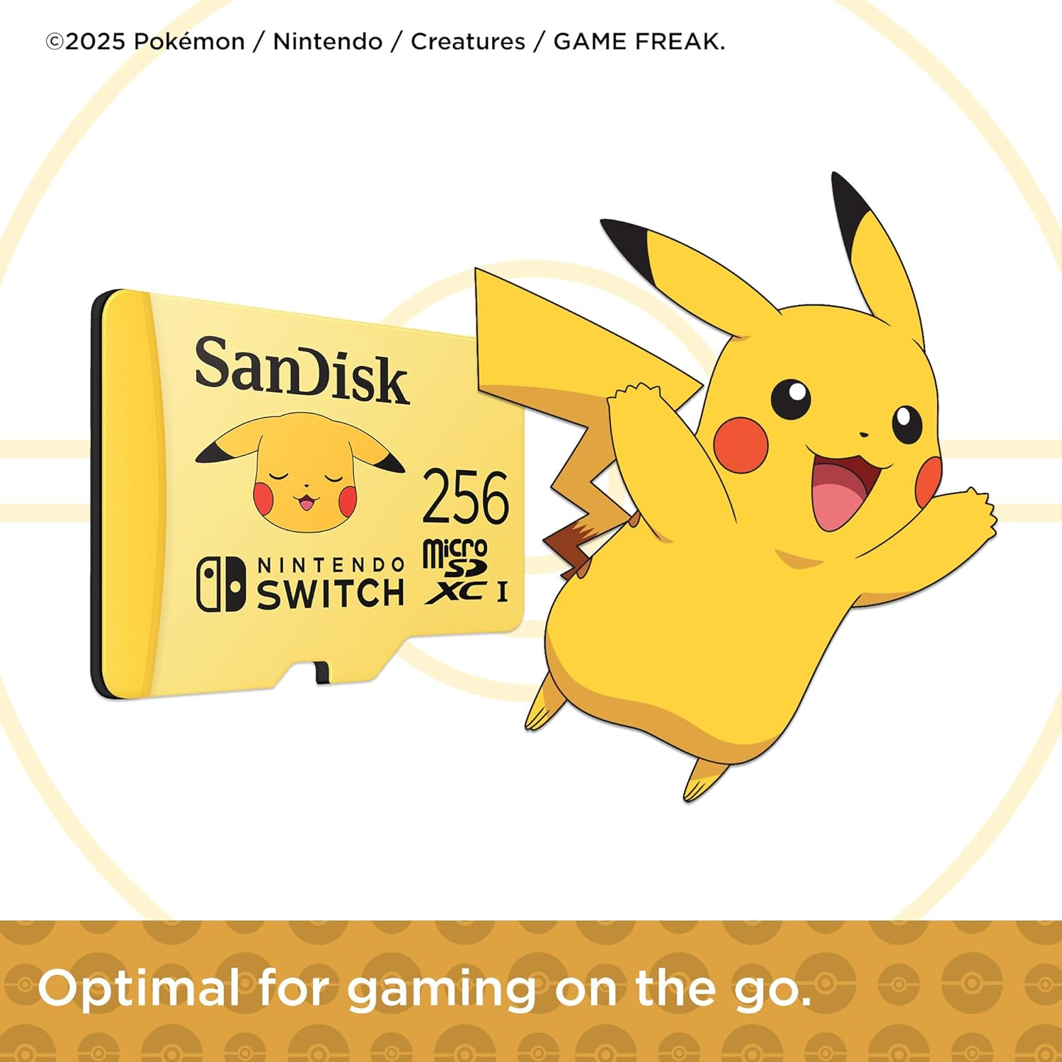 Sandisk Pokemon Micro SD Card for Nintendo Switch, 256 GB
