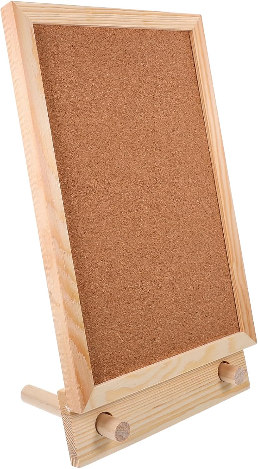 Operitacx Extra Pin Board Home Office Desk Stand Frameless Cork Board Creative Bulletin image number 4