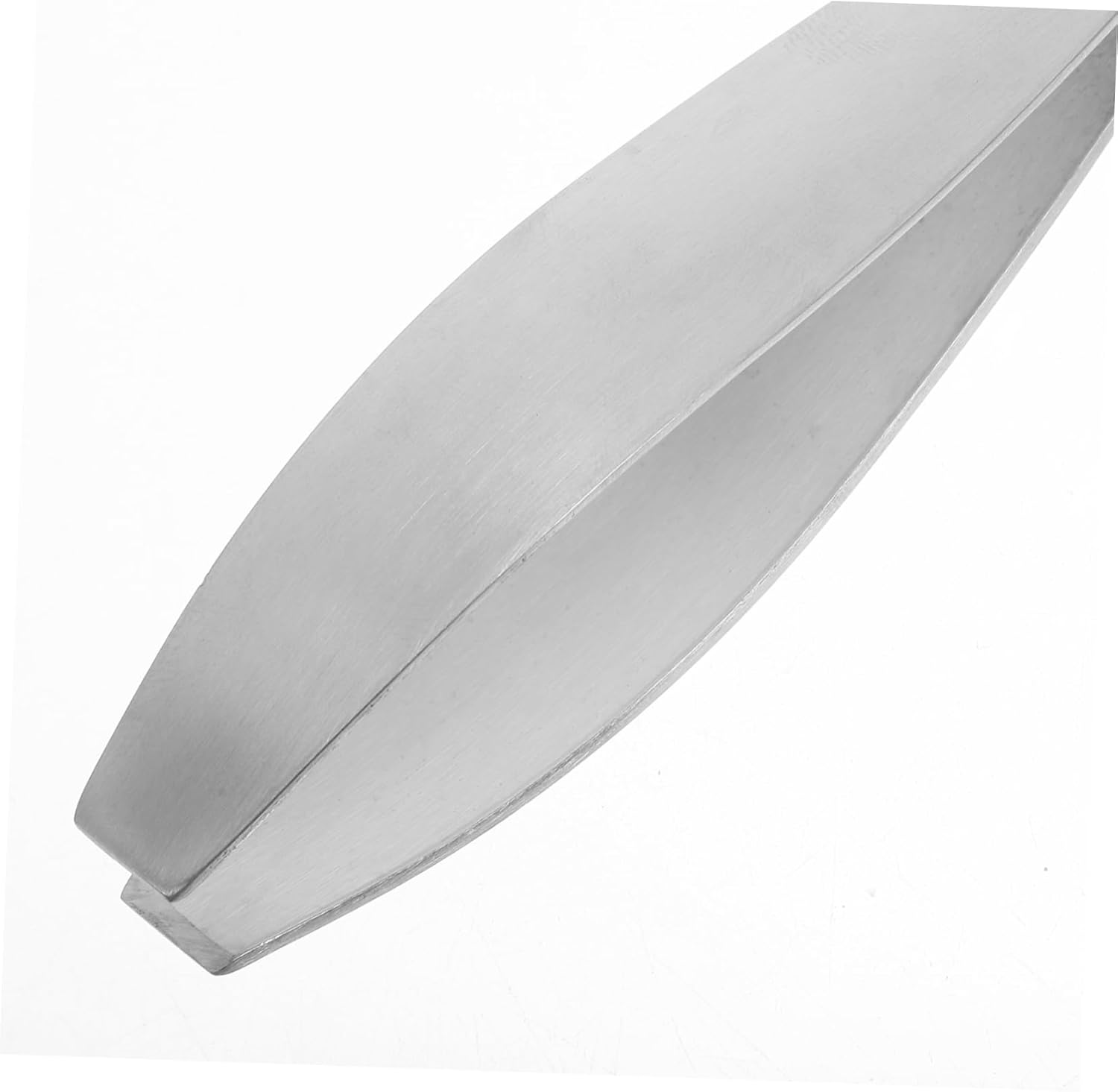 Stainless Steel Flat Tweezers for Chicken Hair Remover Fish Bone Clip Thread Hair Removal for Face image number 4