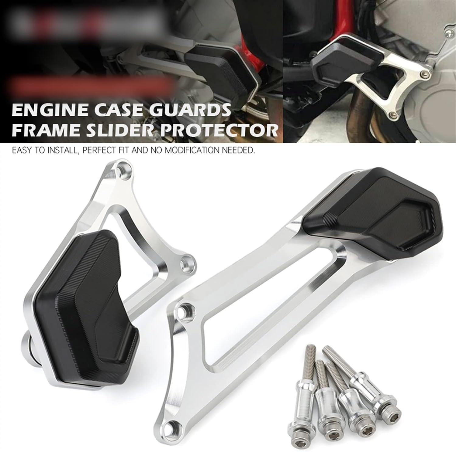 Engine Case Frame Slider Crash Protector for MV Agusta Brutale 675 800/Rr/Dragster 2012 2013 2014 2015 2016 2017 2018 2019 2020 Motorcycle Accessories Guard Cover image number 6