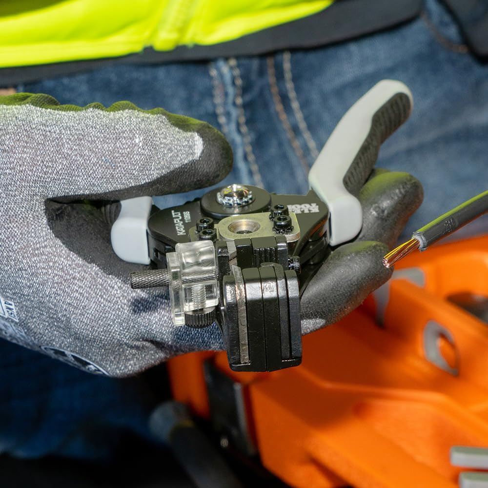 KLEIN TOOLS SOLAR WIRE STRIPPER CW WIRE GUIDE A-11069SAU image number 1