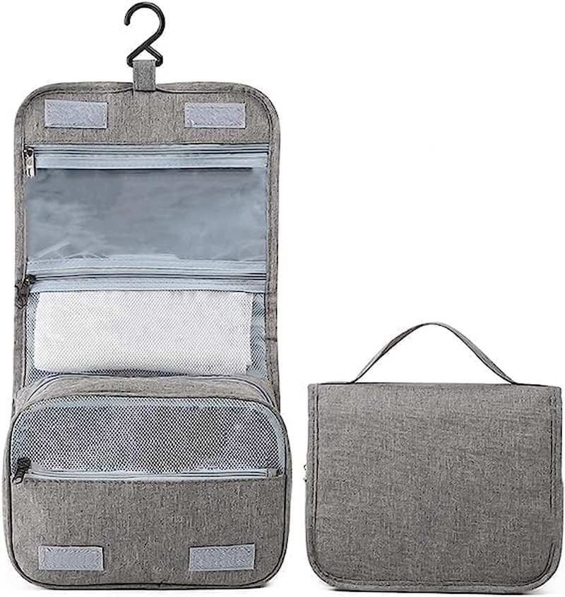 Travel Bag Toiletry Bag with Hanging Hook,1Pc Portable Hanging Travel Toiletry Bag,Foldable Travel Hanging Toiletry Bag,Hanging Travel Toiletry Bag Folding Travel Wash Bag,Hanging Toiletry Bag Folding image number 1