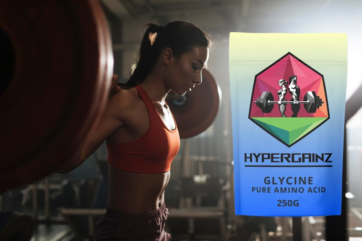 Glycine Powder Pure Amino Acid Powder Sports Supplement L-Glycine 250G image number 1