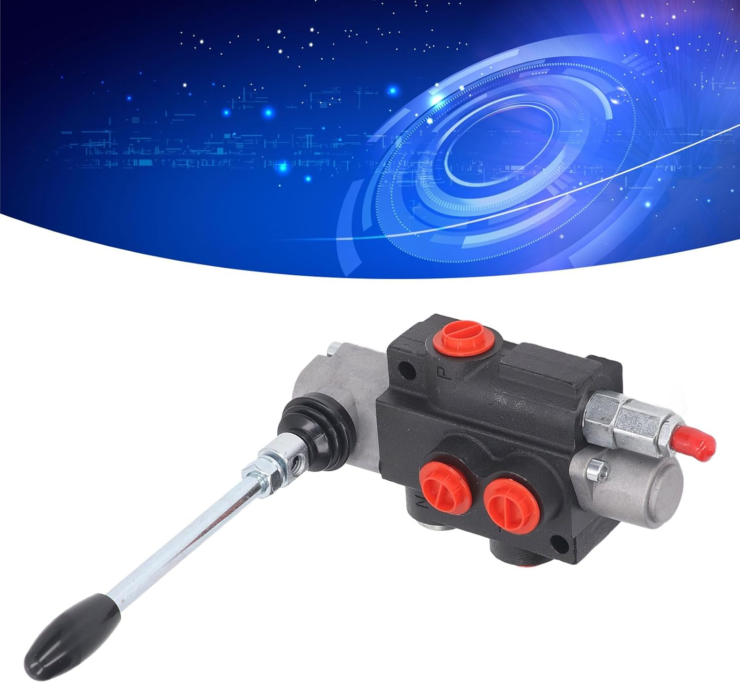 Changor Hydraulic Control Valve Kit, High Accuracy Cast Iron Flexible Hydraulic Control Valve for Wrecker image number 4
