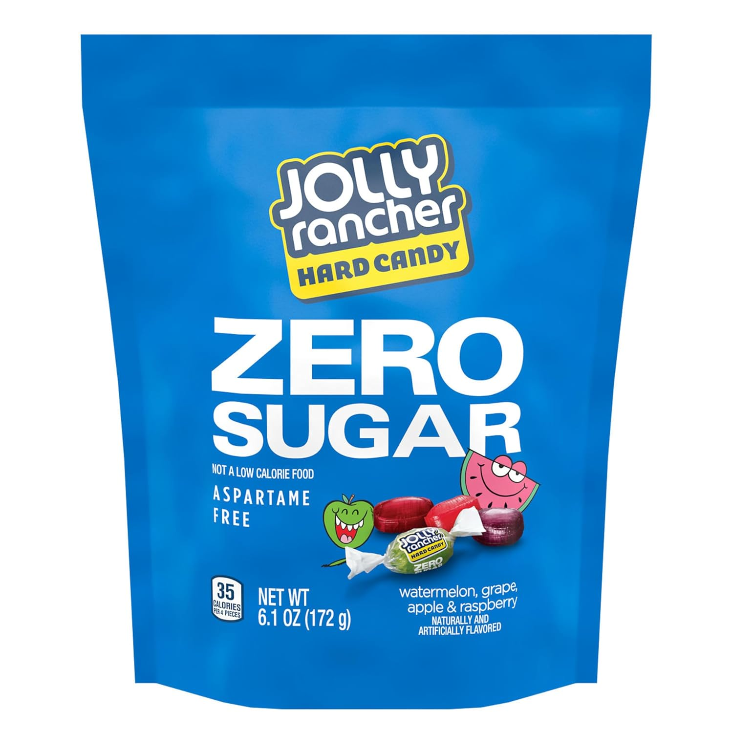 Jolly Rancher Hard Candy Zero Sugar Assorted Flavors 172G Bag image number 6