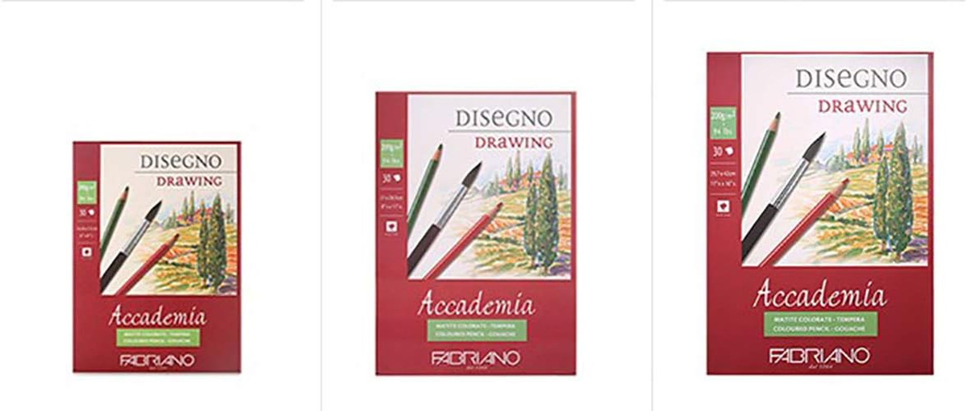 FABRIANO Accademia AC05 Drawing 200G 30Sheets for Oil Pastel (A4)
