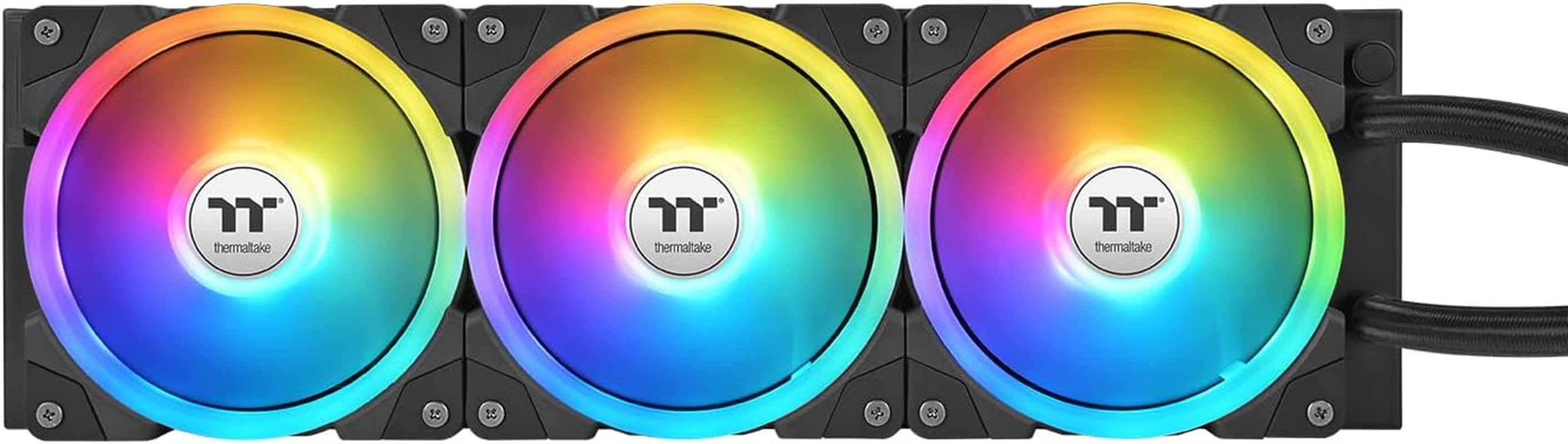 Thermaltake Magfloe 420 Ultra ARGB with 3.95" LCD Display AIO Liquid CPU Cooler, CL-W451-PL14SW-A image number 4